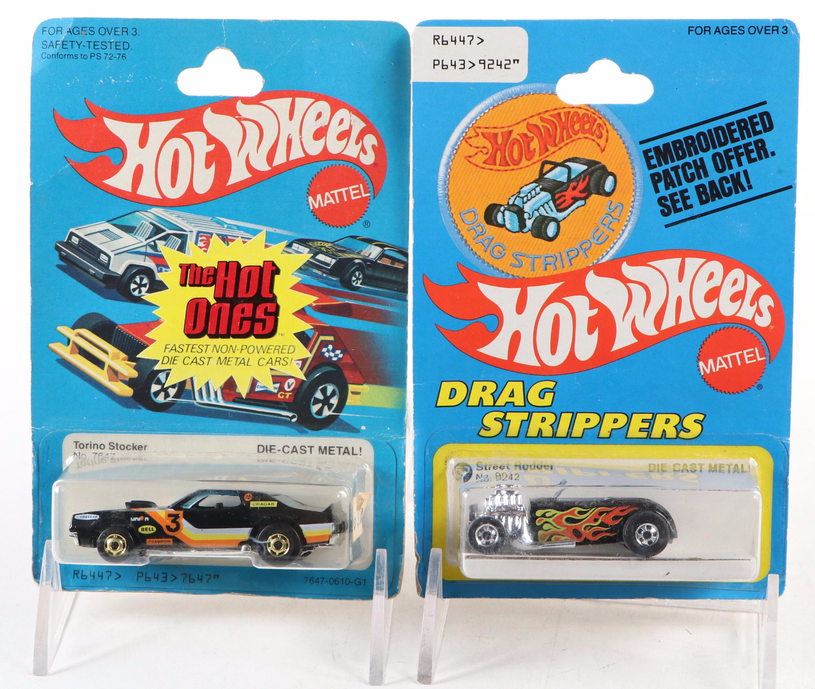 Mattel Hot Wheels "Torino Stocker," "Street Rodder," and Other Diecast Cars