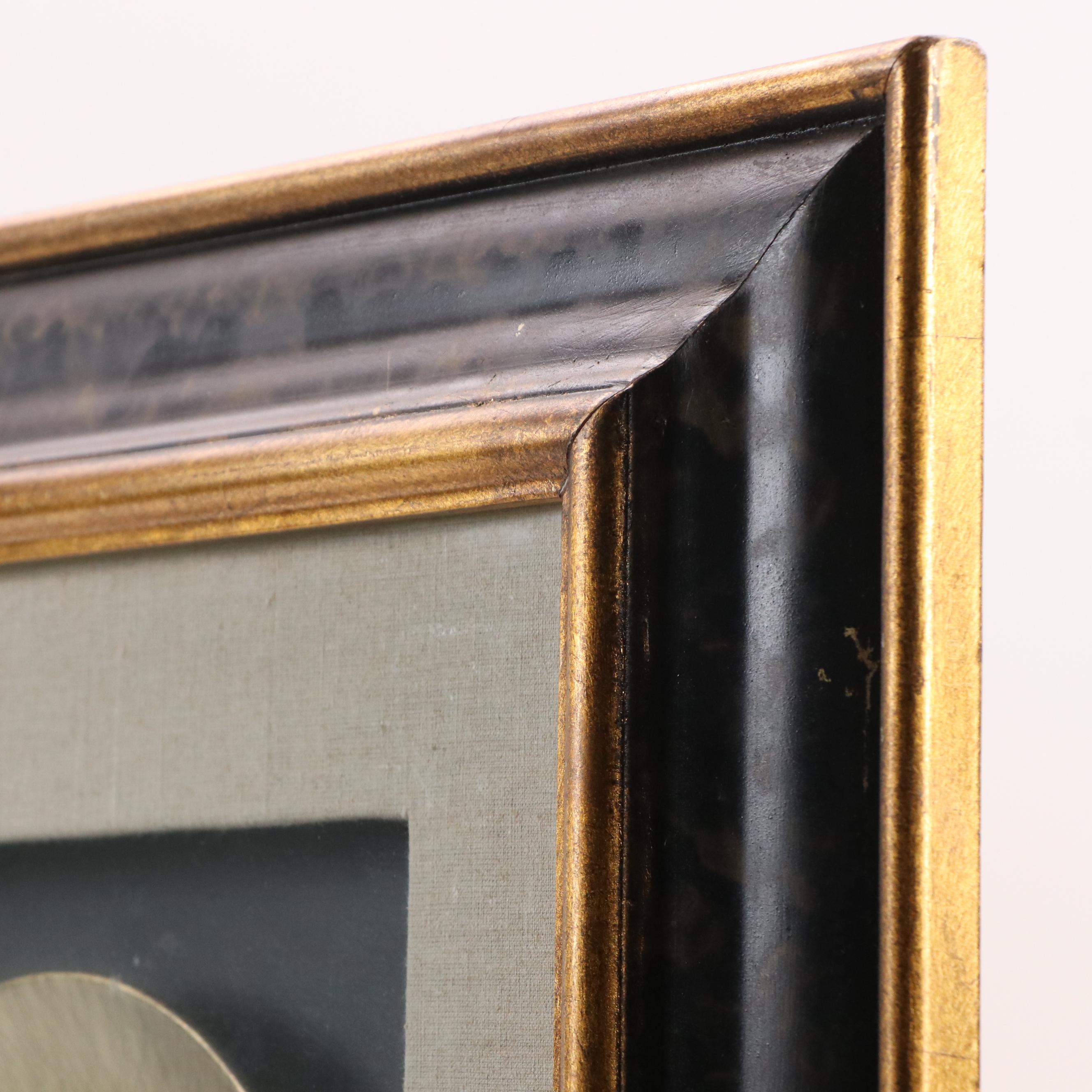 Framed French Style Nautical Plates