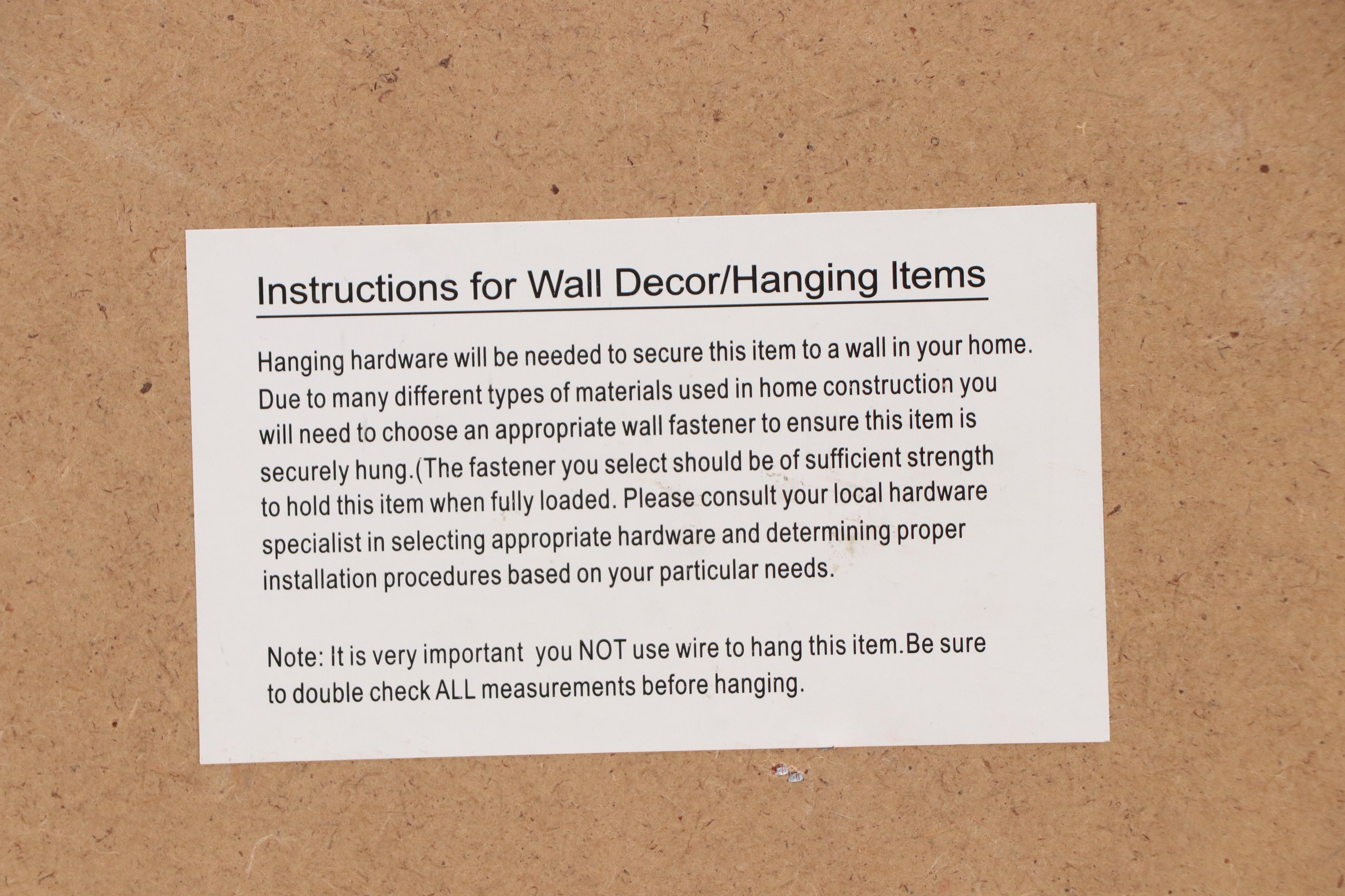 Framed French Style Nautical Plates