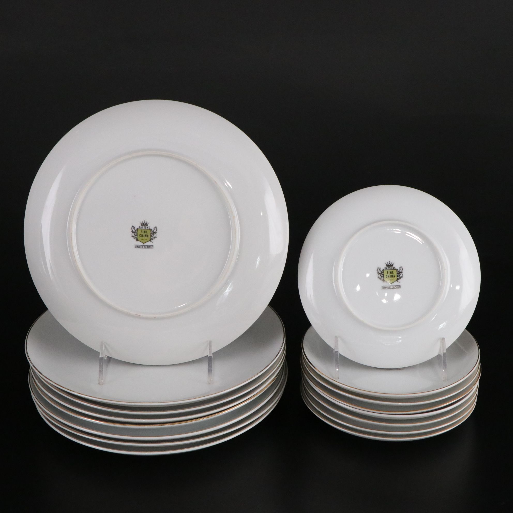 Kaysons "Golden Fantasy" Six Piece Setting for Eight Diners