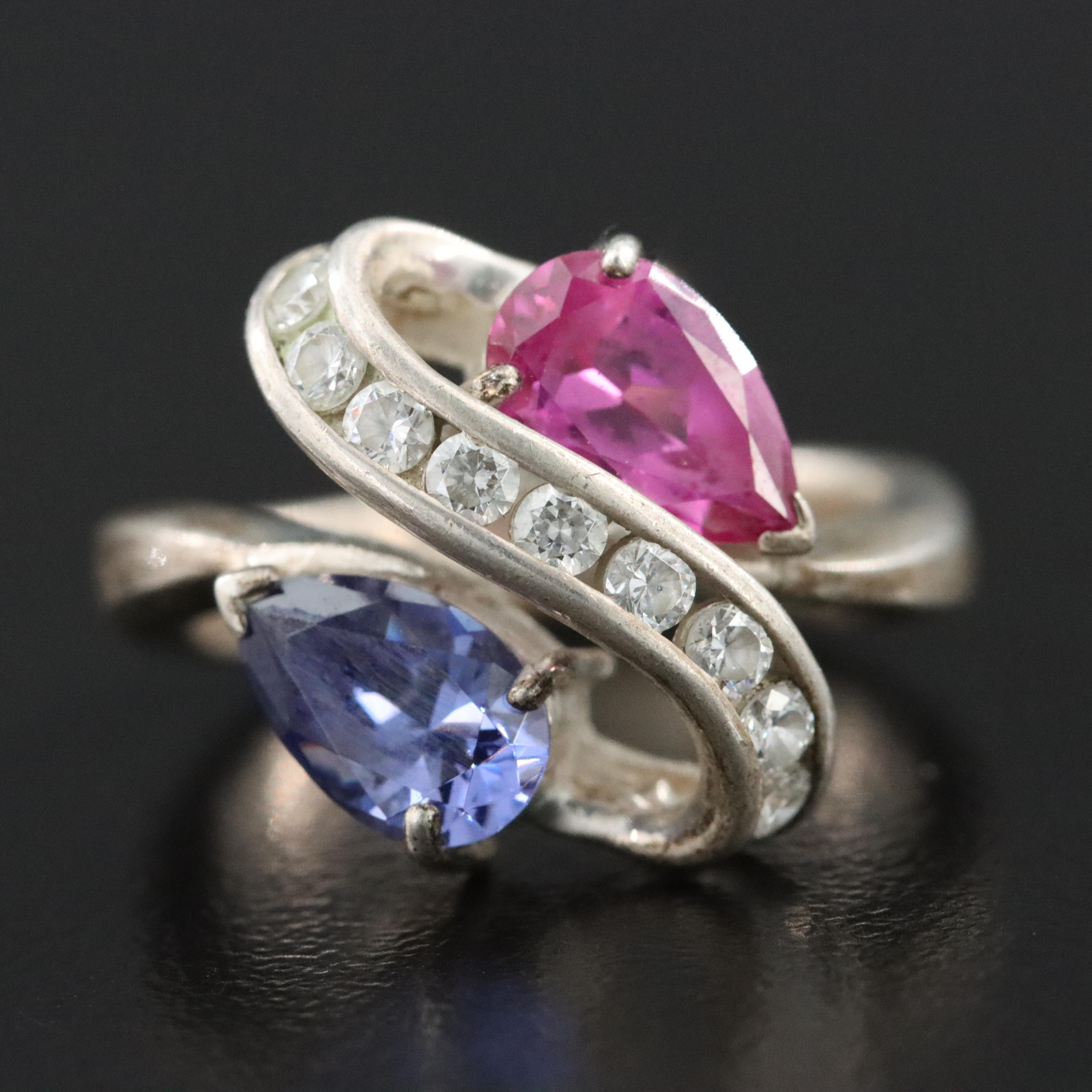 Sterling Ruby and CZ Ring