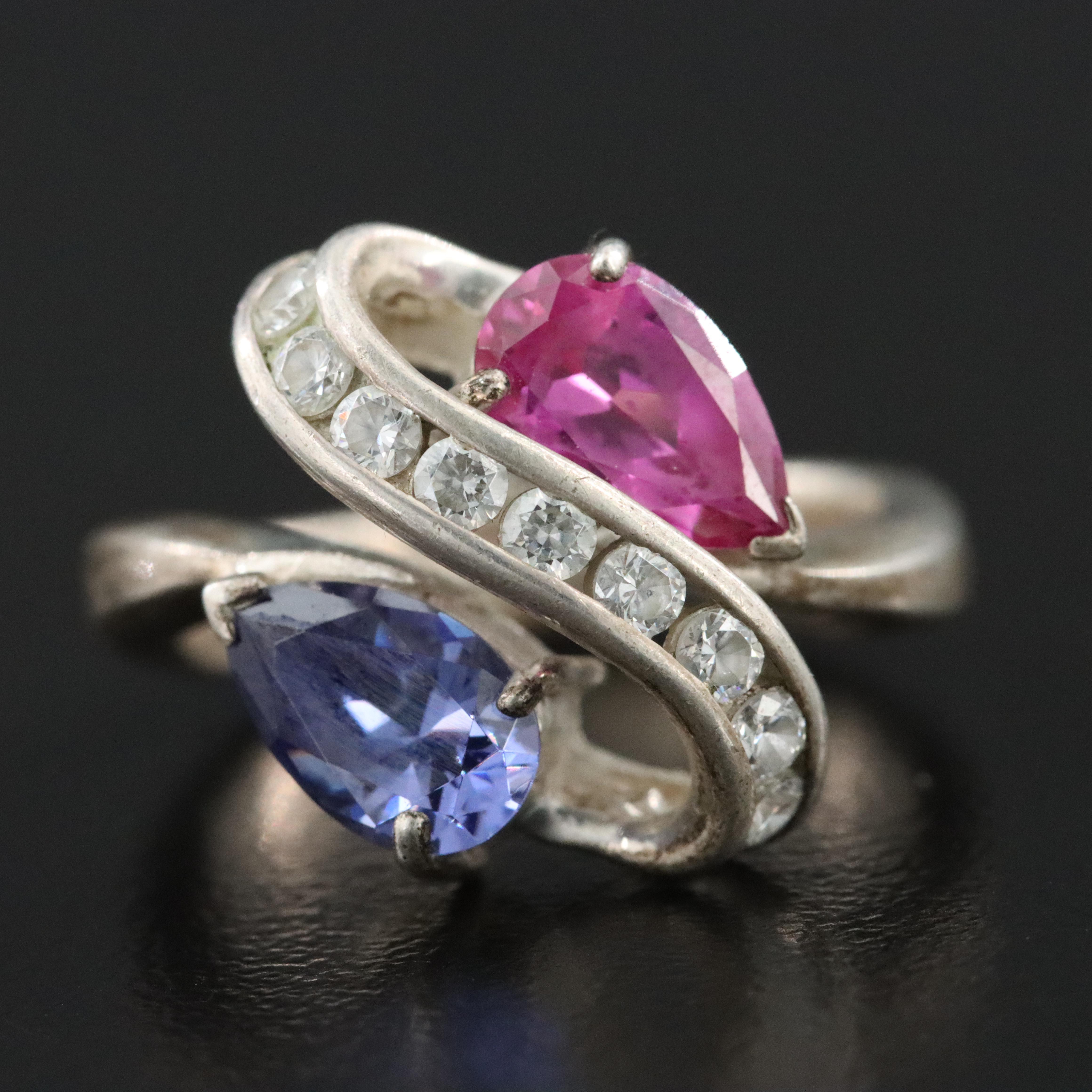 Sterling Ruby and CZ Ring