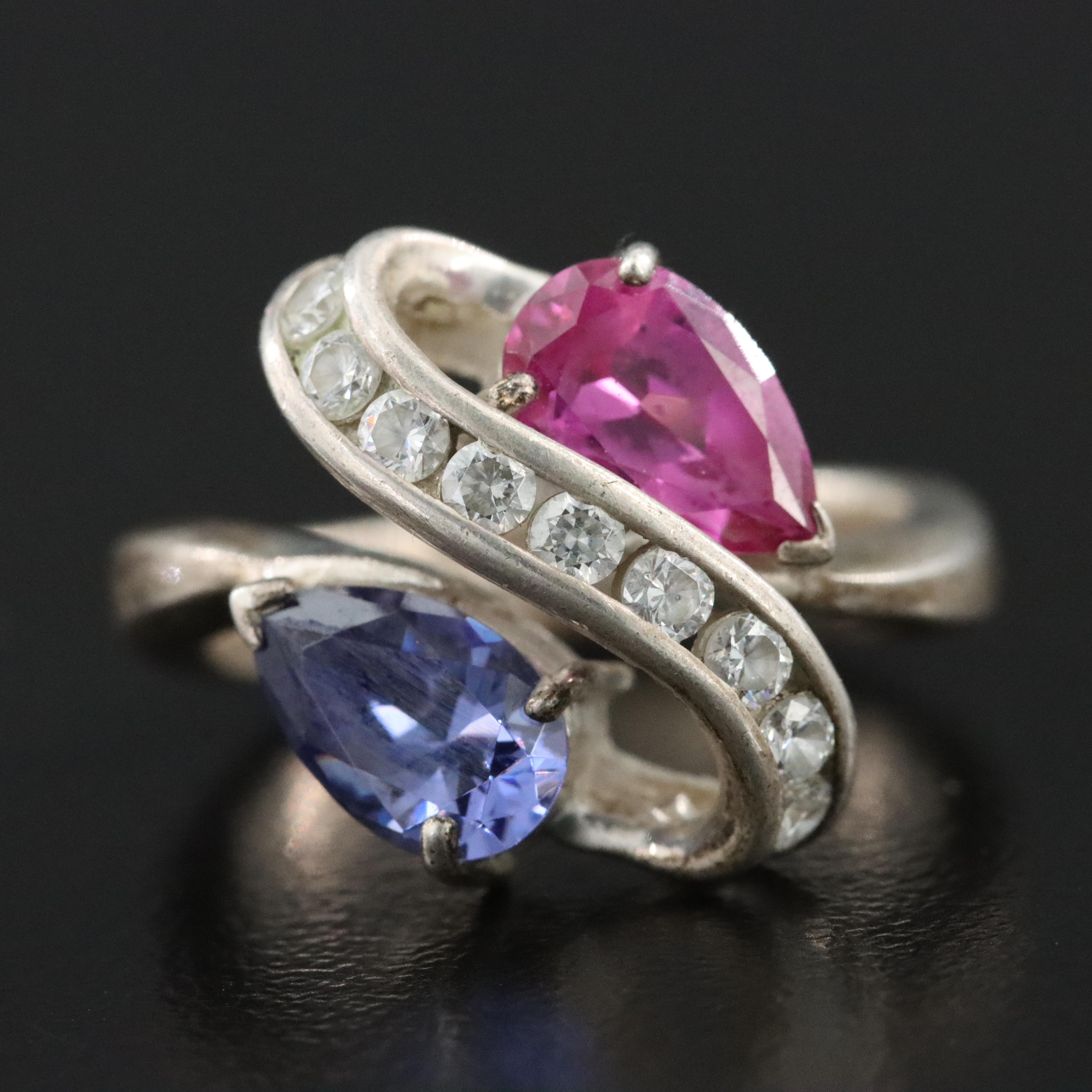 Sterling Ruby and CZ Ring