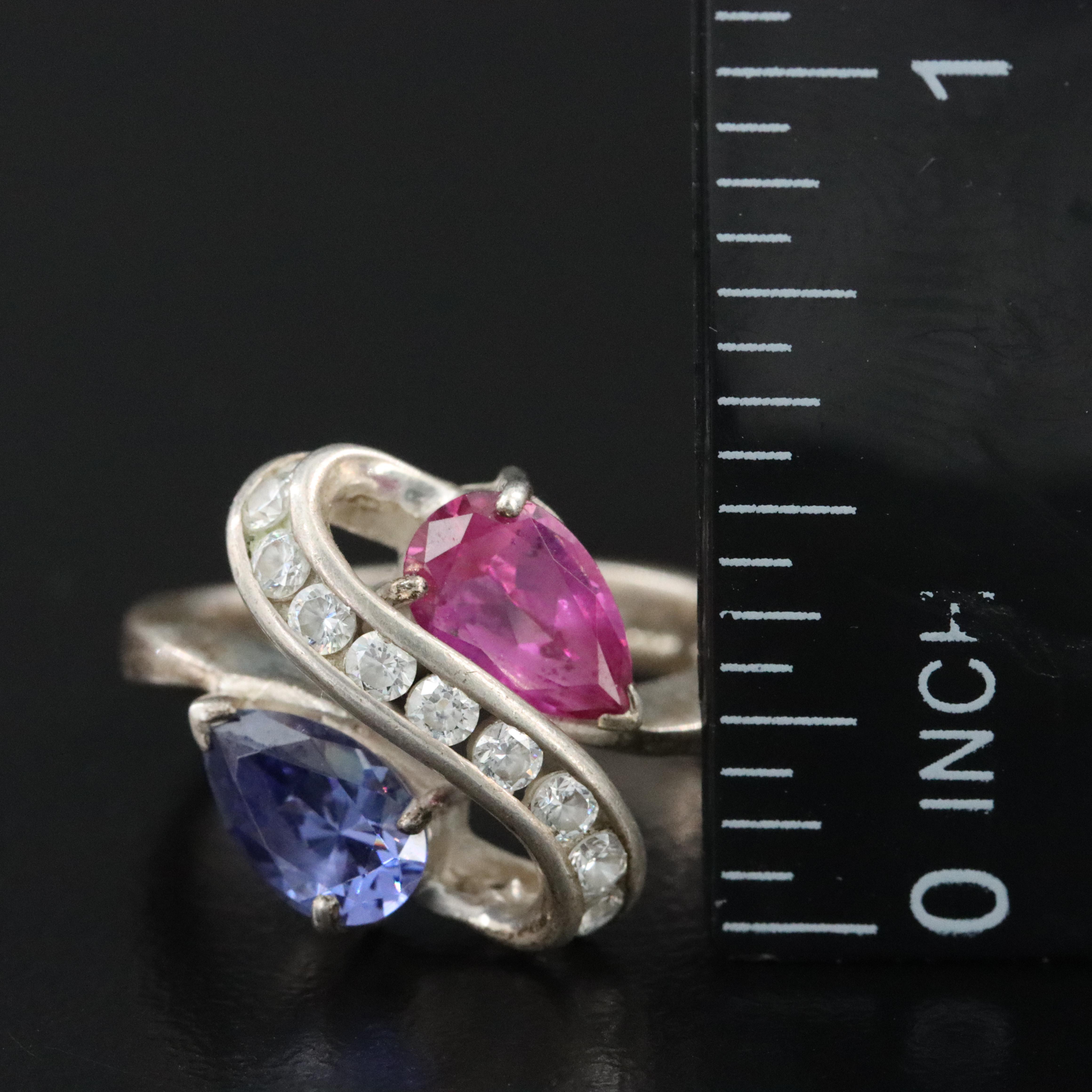 Sterling Ruby and CZ Ring