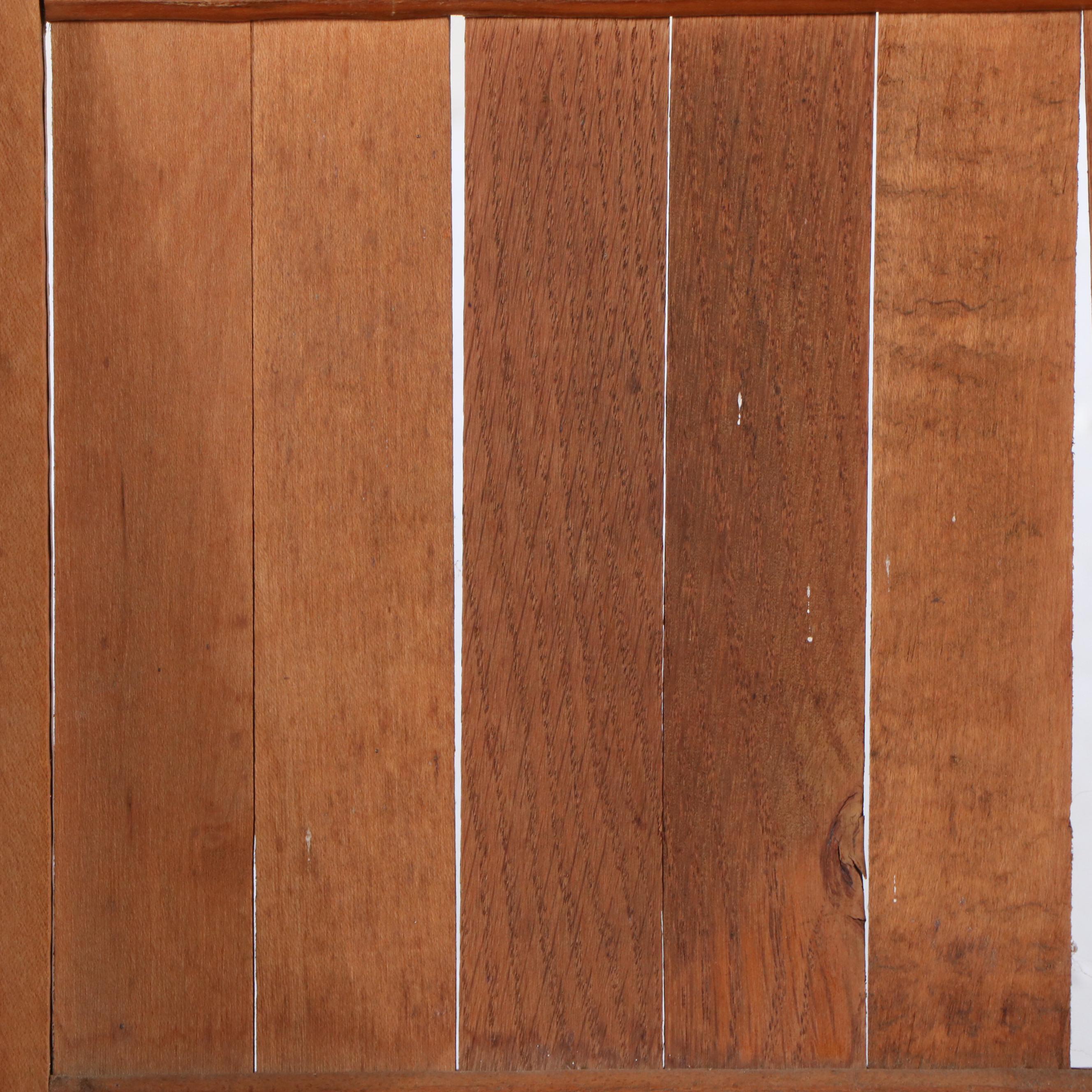 Vintage Slat Back Wooden Folding Chair