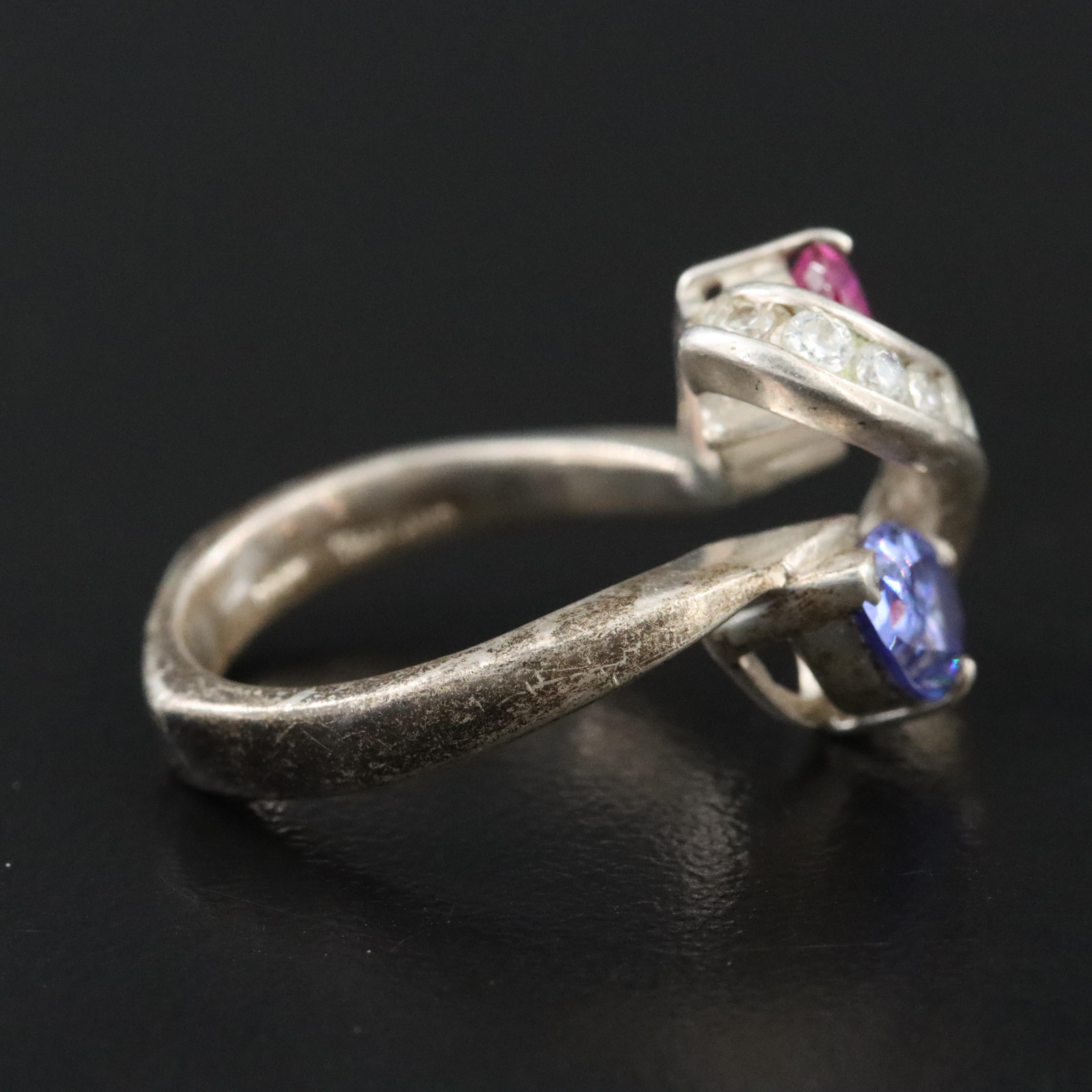 Sterling Ruby and CZ Ring