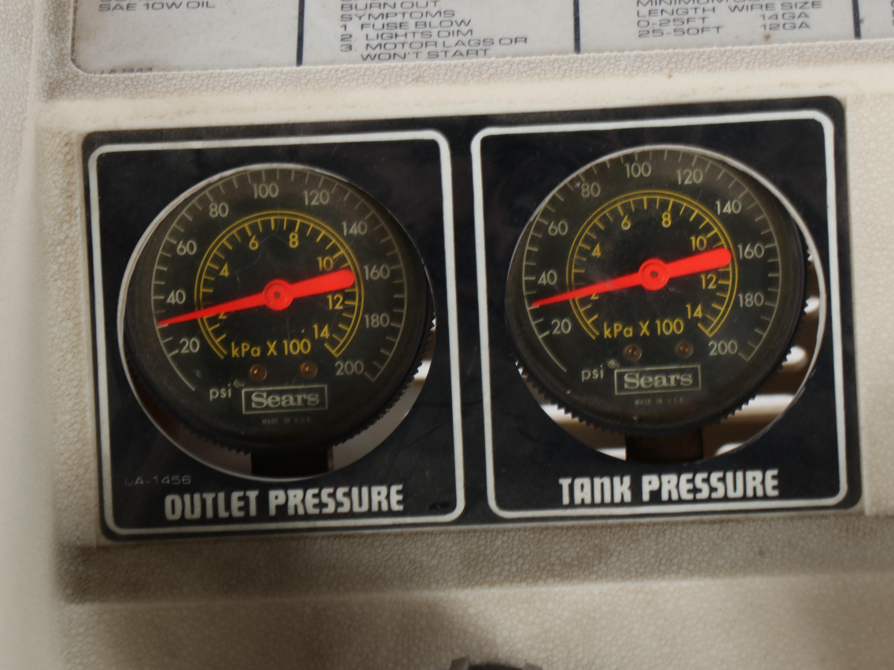 Craftsman Air Compressor and Paint Sprayer