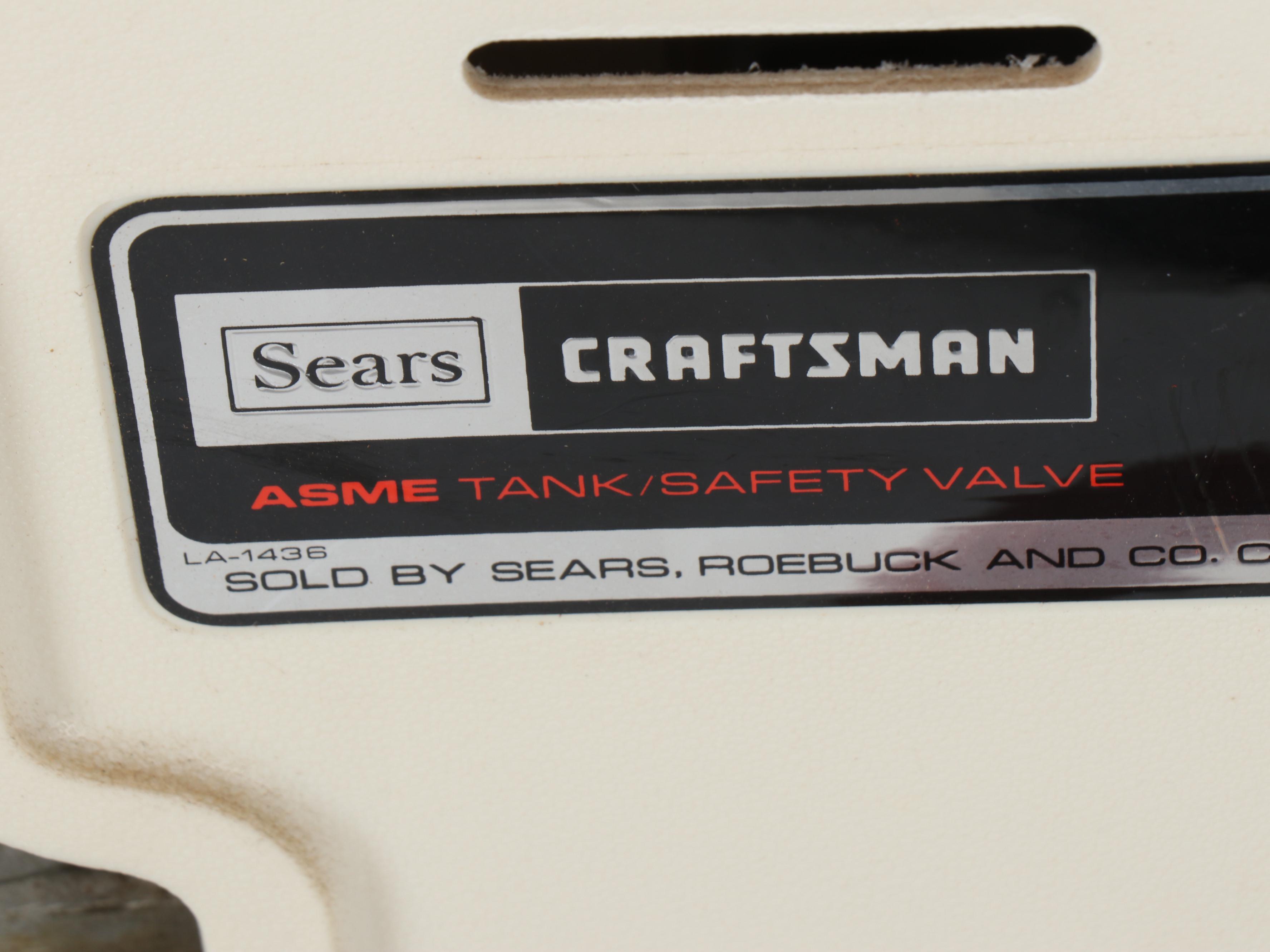 Craftsman Air Compressor and Paint Sprayer