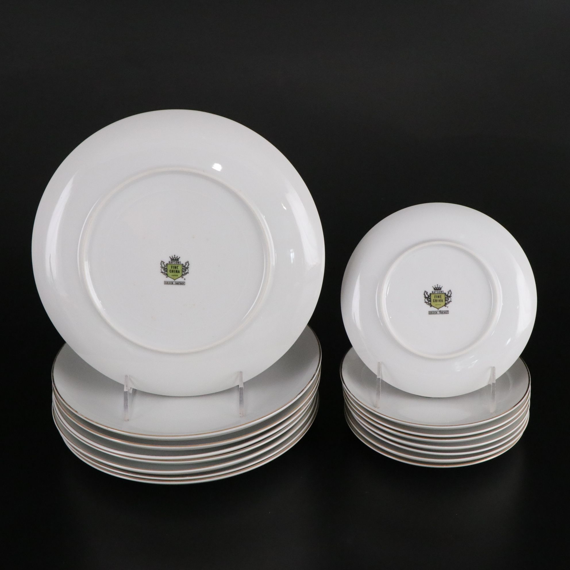 Kaysons "Golden Fantasy" Six Piece Setting for Eight Diners