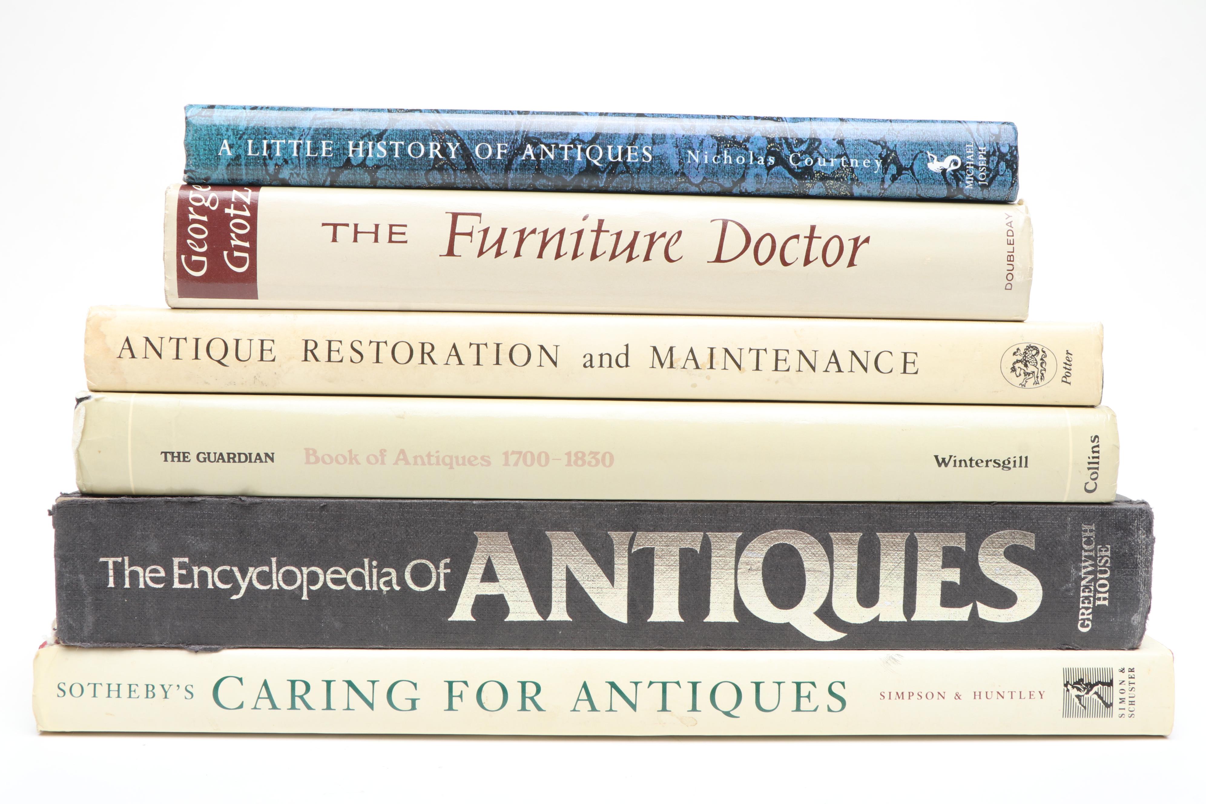 "A Little History of Antiques" by Nicholas Courtney and Other Antiques Books