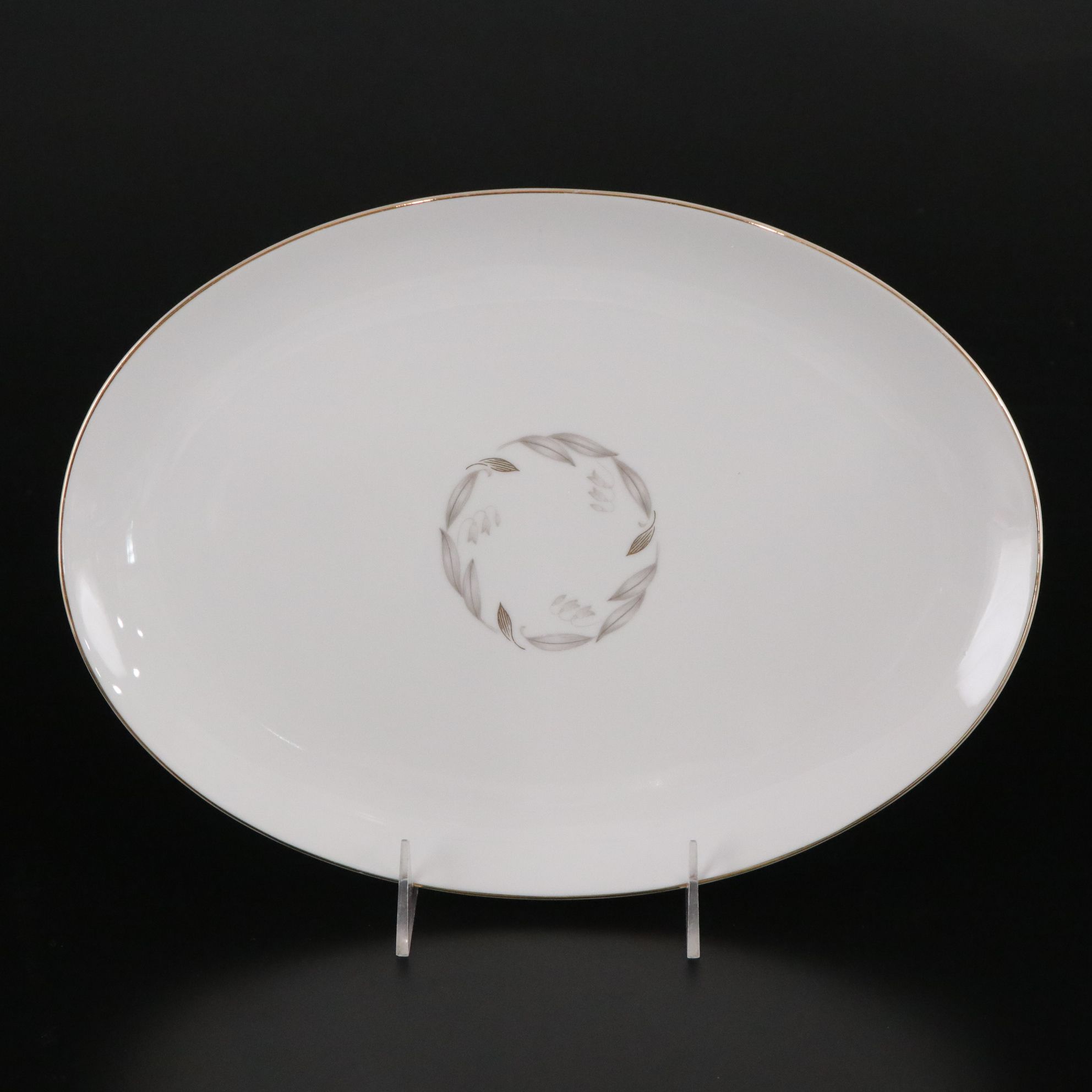 Kaysons "Golden Fantasy" Gravy Boat, Platter & Other Dinnerware