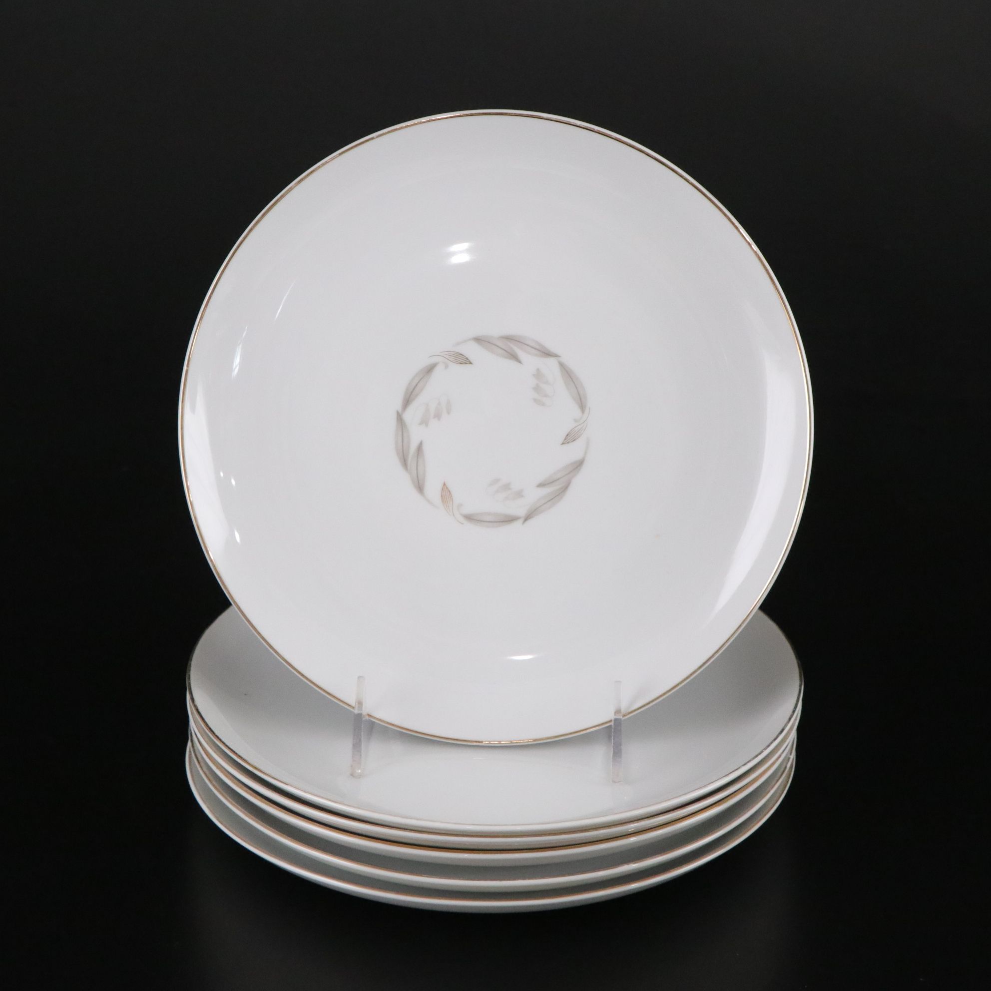 Kaysons "Golden Fantasy" Gravy Boat, Platter & Other Dinnerware