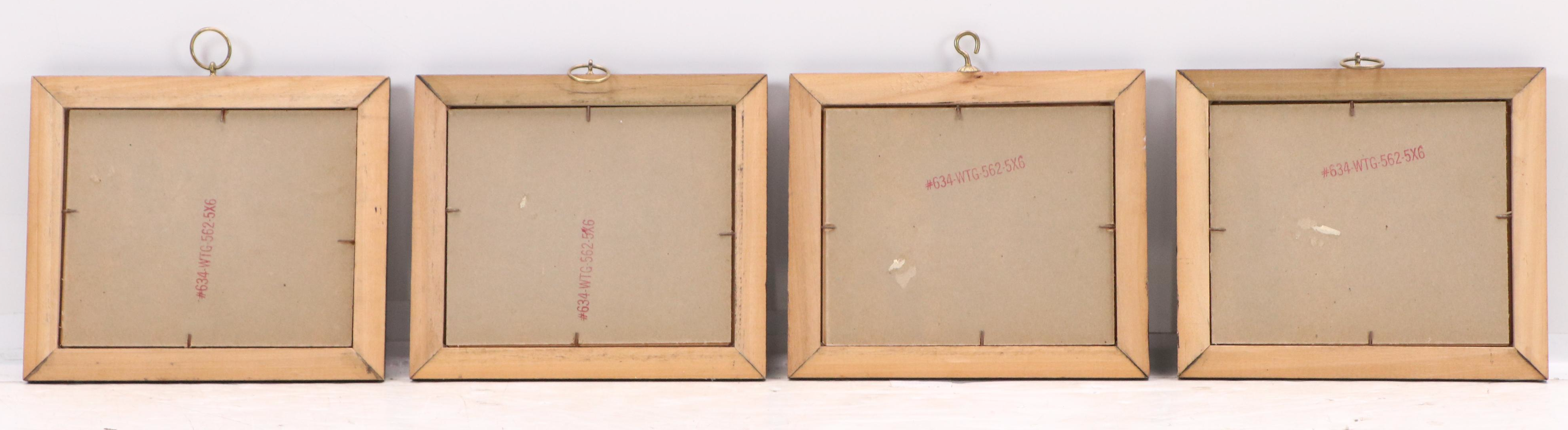 Offset Lithographs After Currier & Ives "American Homestead" Four Seasons