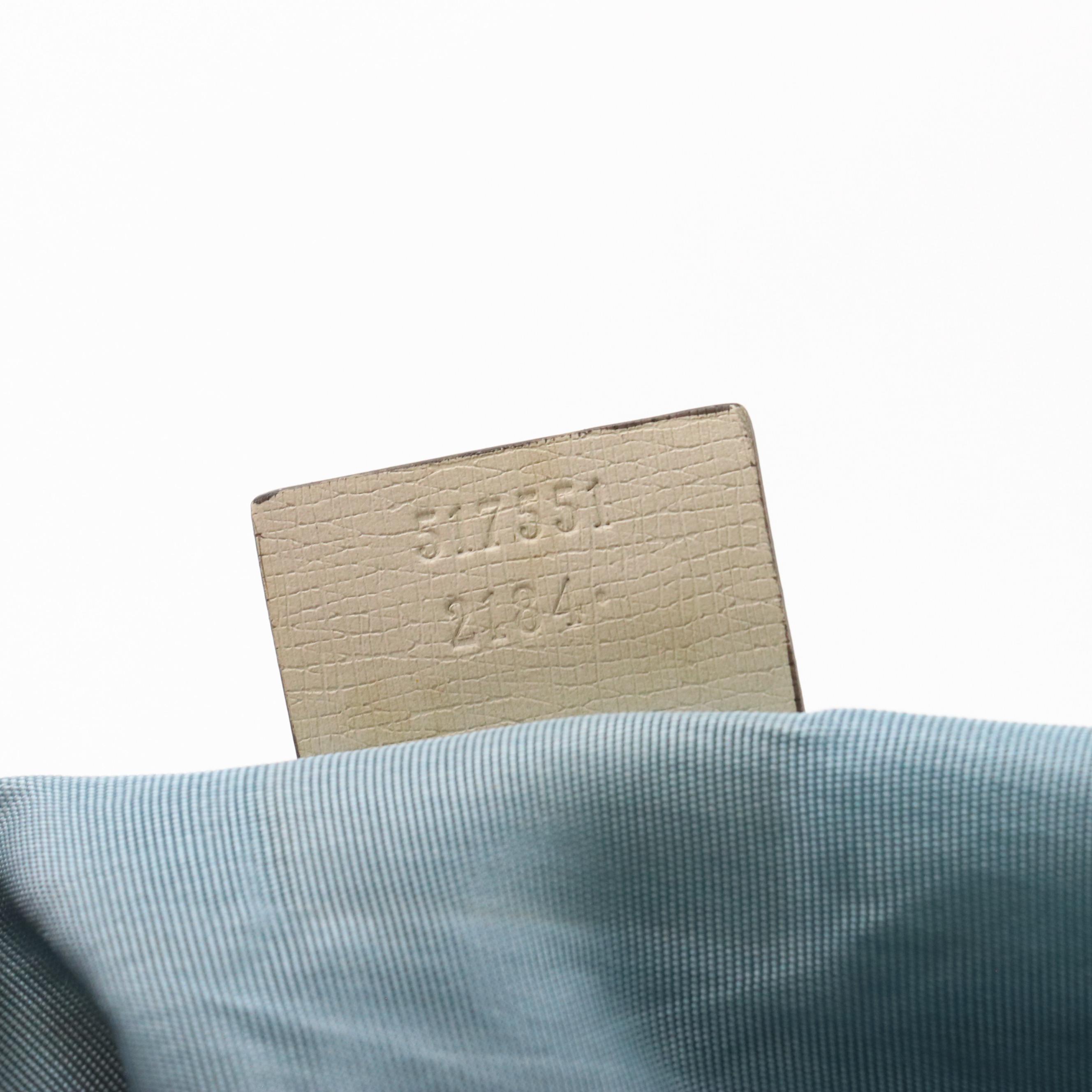 Gucci x Yugo Higuchi Limited Edition Web Stripe Printed Ophidia Zip Clutch