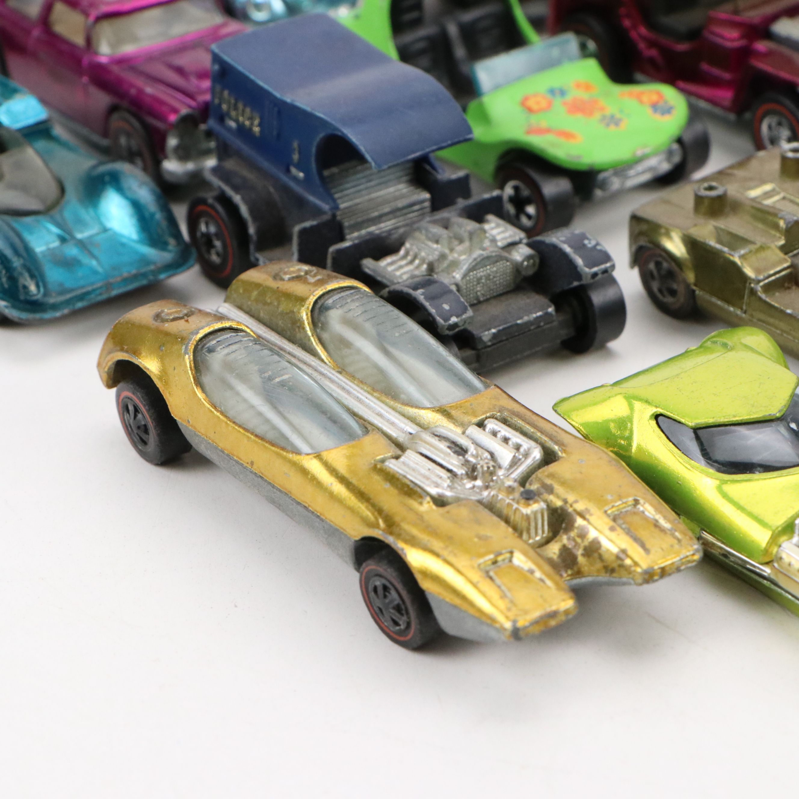 Hot Wheels Redline "Silhouette," "Lola GT70" and More Toy Cars, 1967–1975