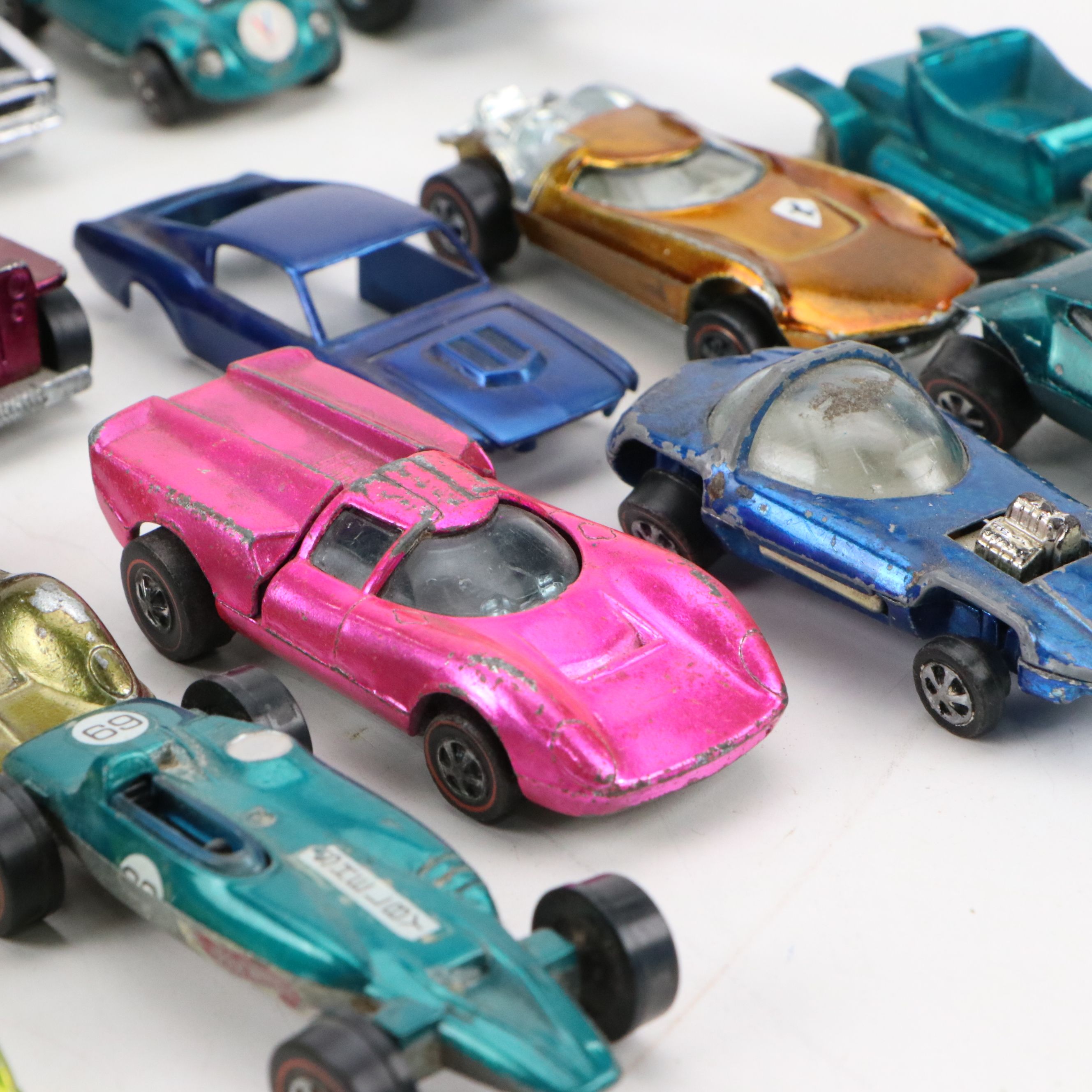 Hot Wheels Redline "Silhouette," "Lola GT70" and More Toy Cars, 1967–1975