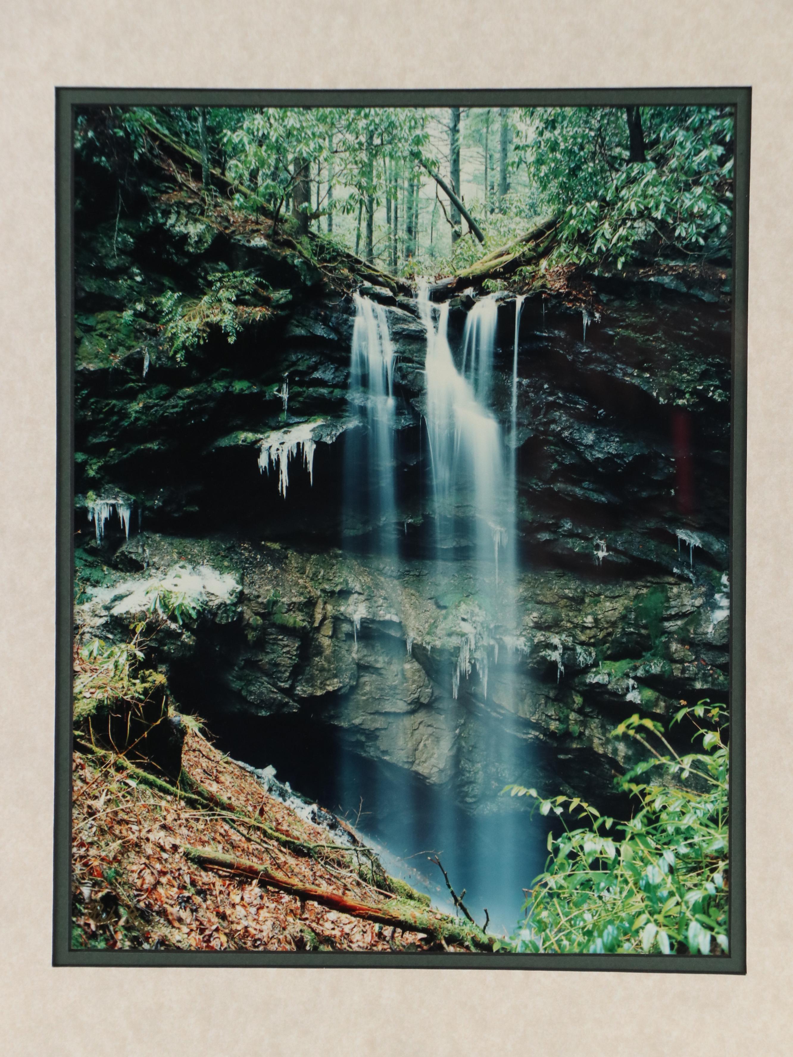 Photographs "A New Spring" and "One of Many Little Known Falls"