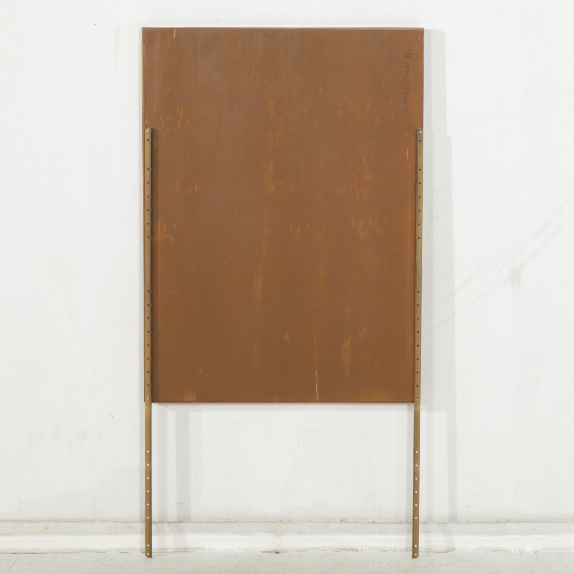 Drexel "Meridian" Mid Century Modern Pecan Dresser and Mirror