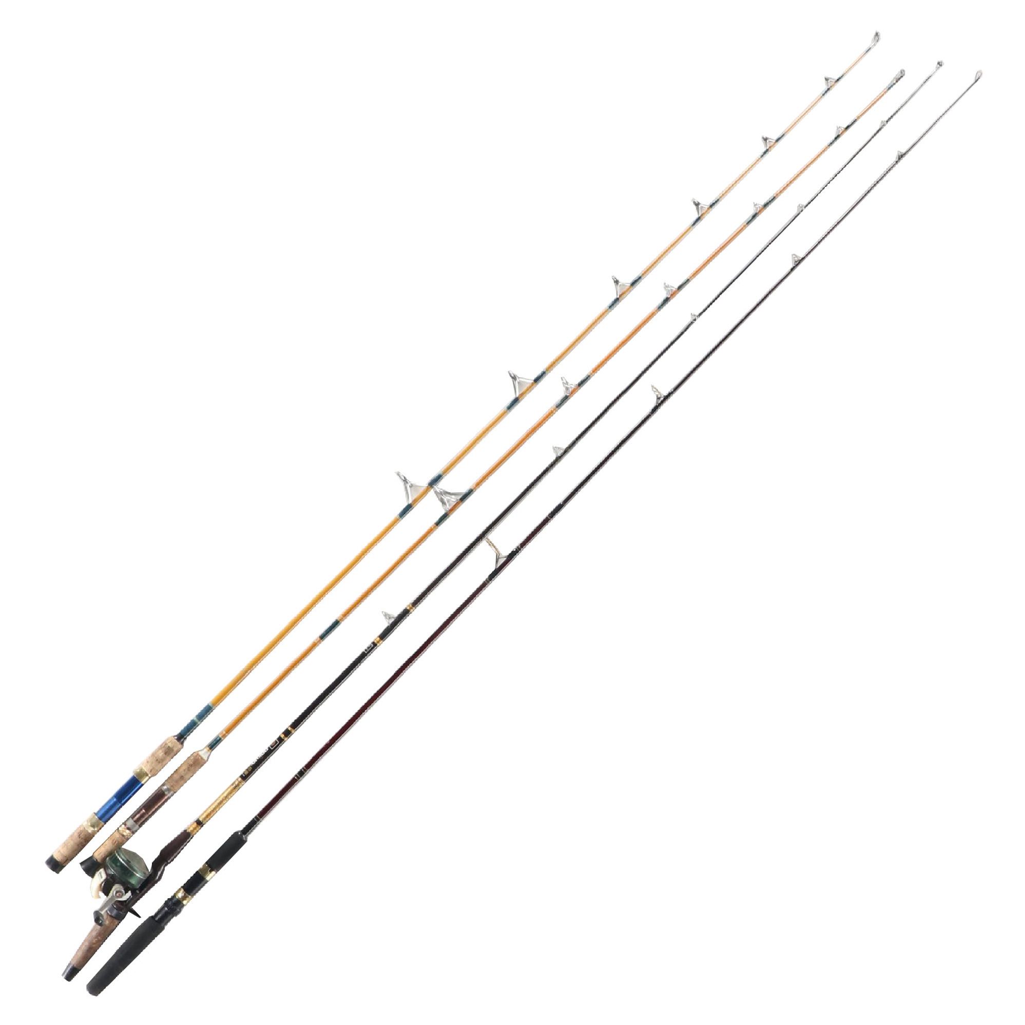 Fenwick, Wright & McGill and Daiwa Fishing Rods with Johnson 710B Reel