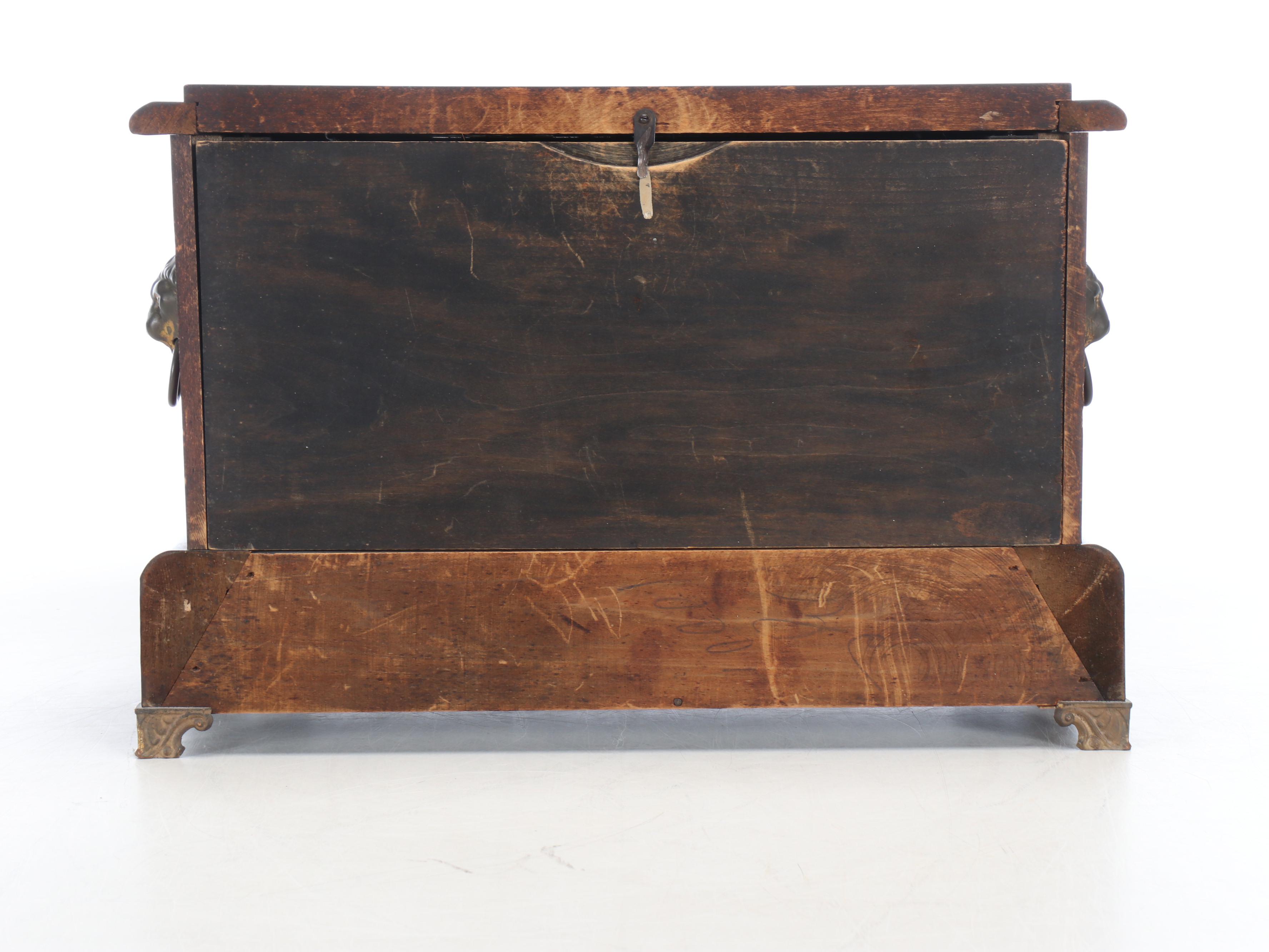 Seth Thomas Red Adamantine Veneer Column Mantel Clock, Late 19th/Early 20th C.