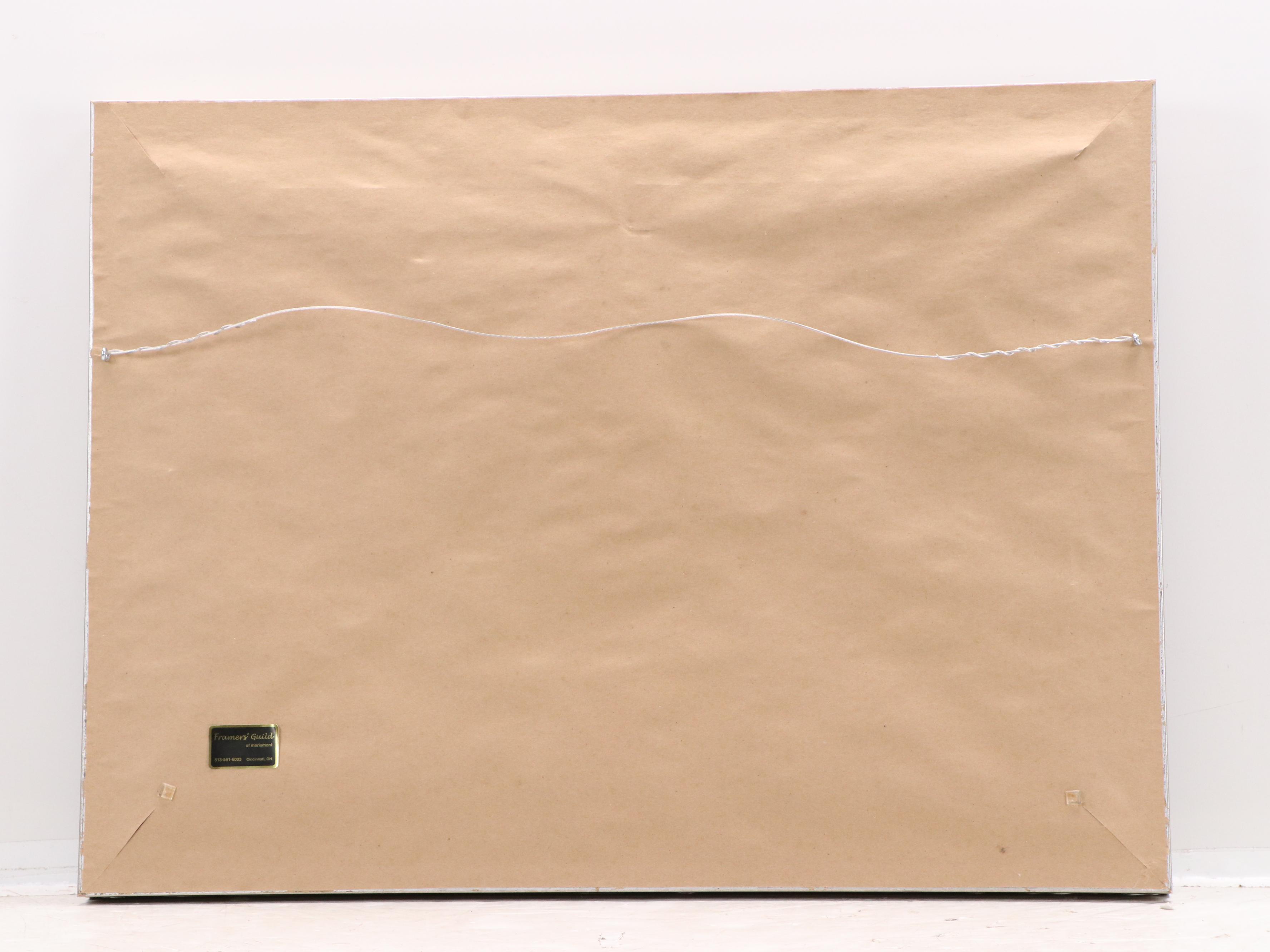 Carl Hansen Marine Scene With Ships Oil Painting