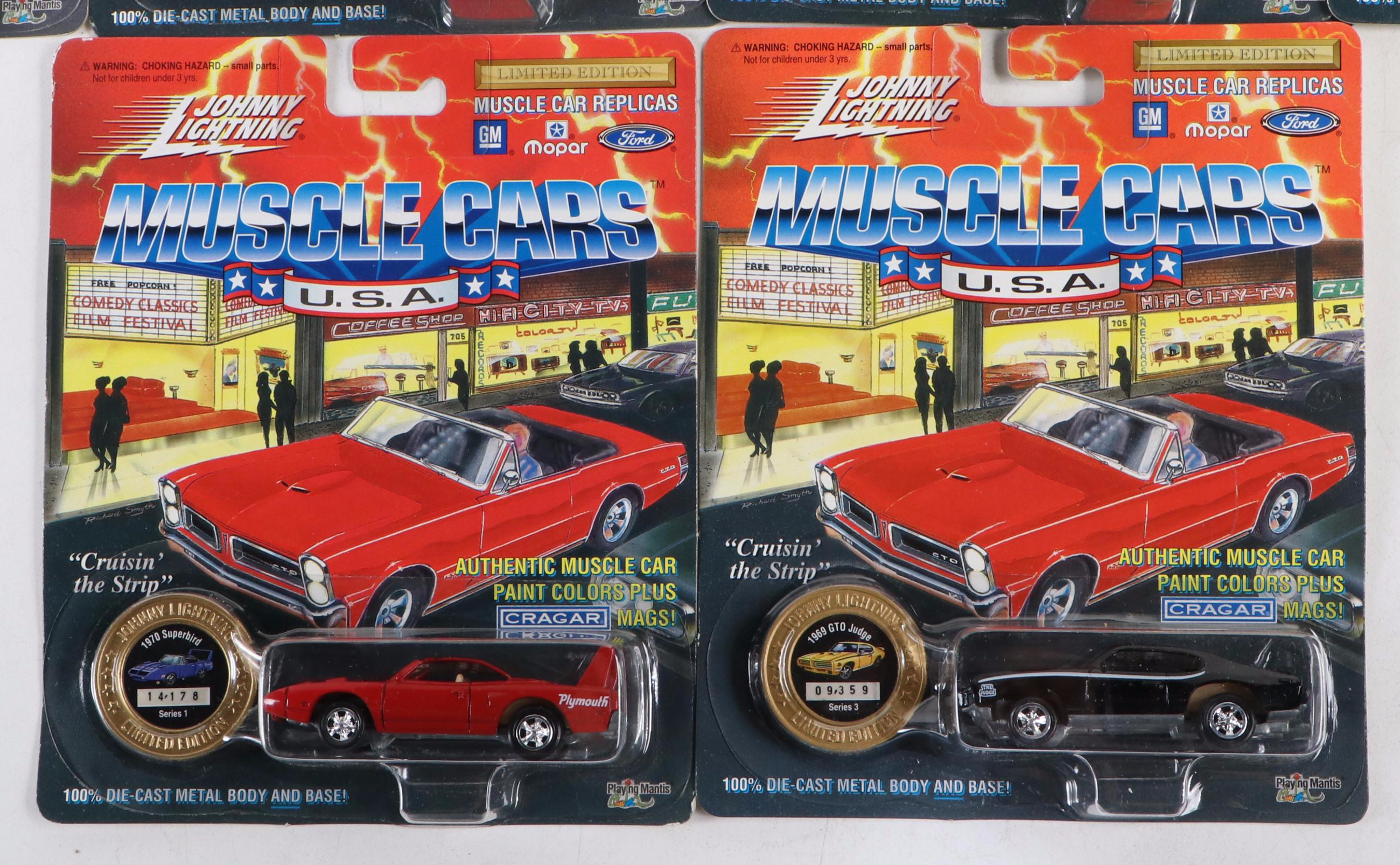 Playing Mantis Johnny Lightning "Muscle Cars" Diecast Vehicles