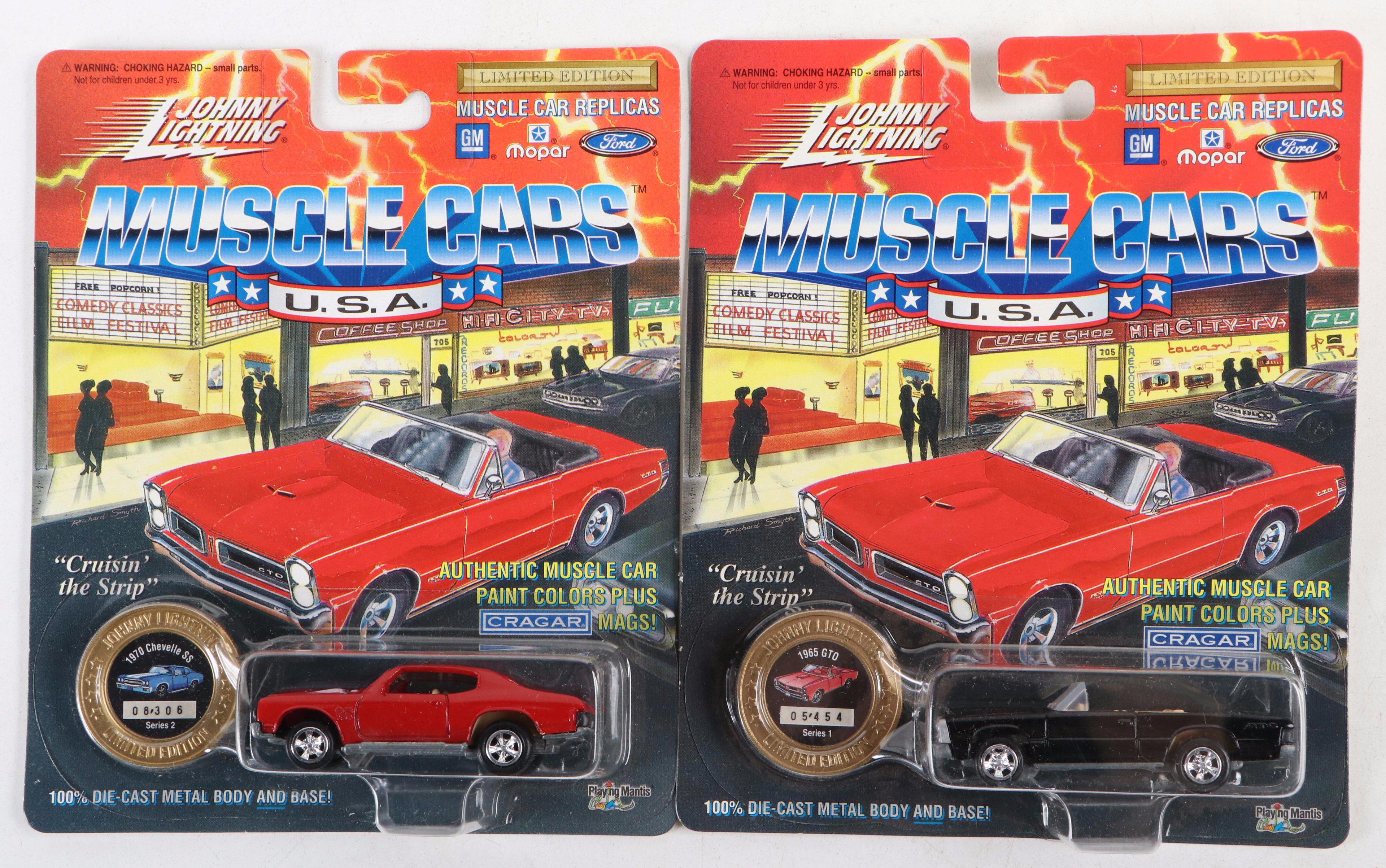 Playing Mantis Johnny Lightning "Muscle Cars" Diecast Vehicles