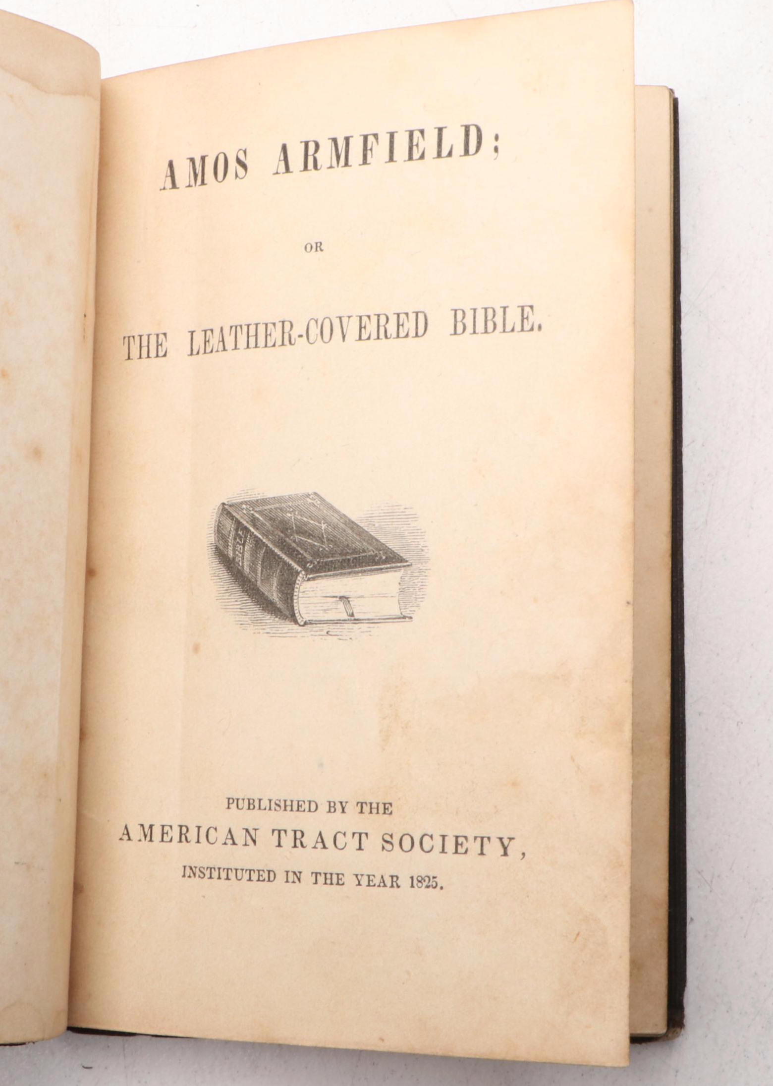 "Amos Armfield; or The Leather-Covered Bible," Mid-19th Century