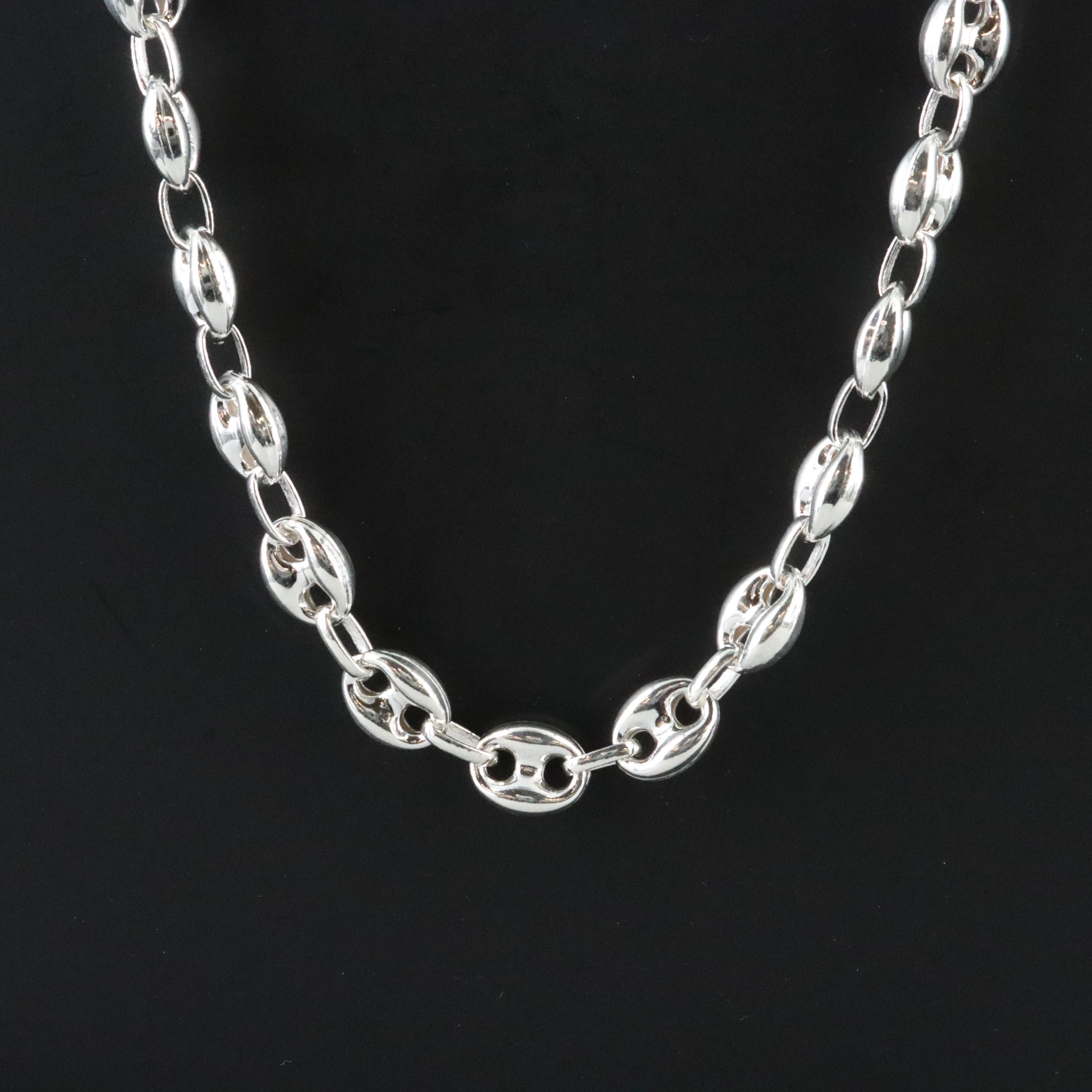 Sterling Mariner Chain Necklace