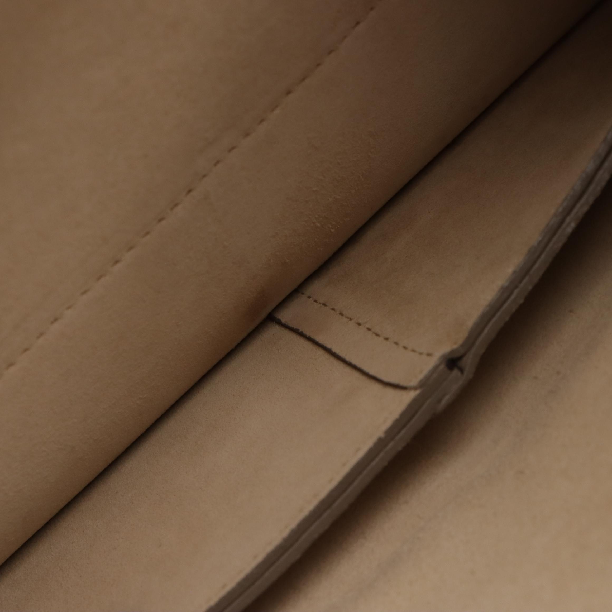 Chloé Medium Faye Shoulder Bag in Motty Grey Calfskin Leather and Suede