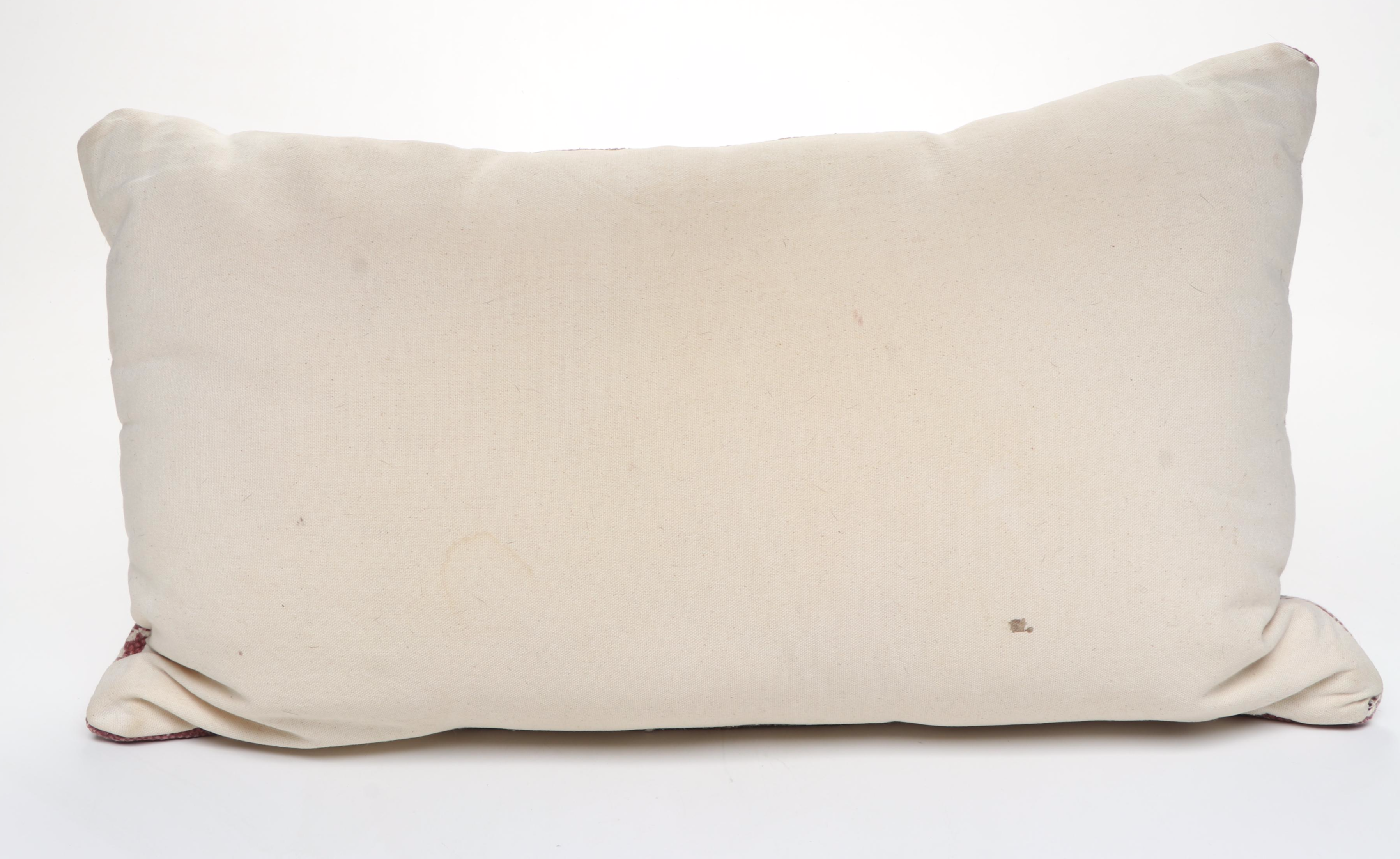 Elm & Iron "Oakley" Throw Pillow with Other Red Floral Accent Pillows