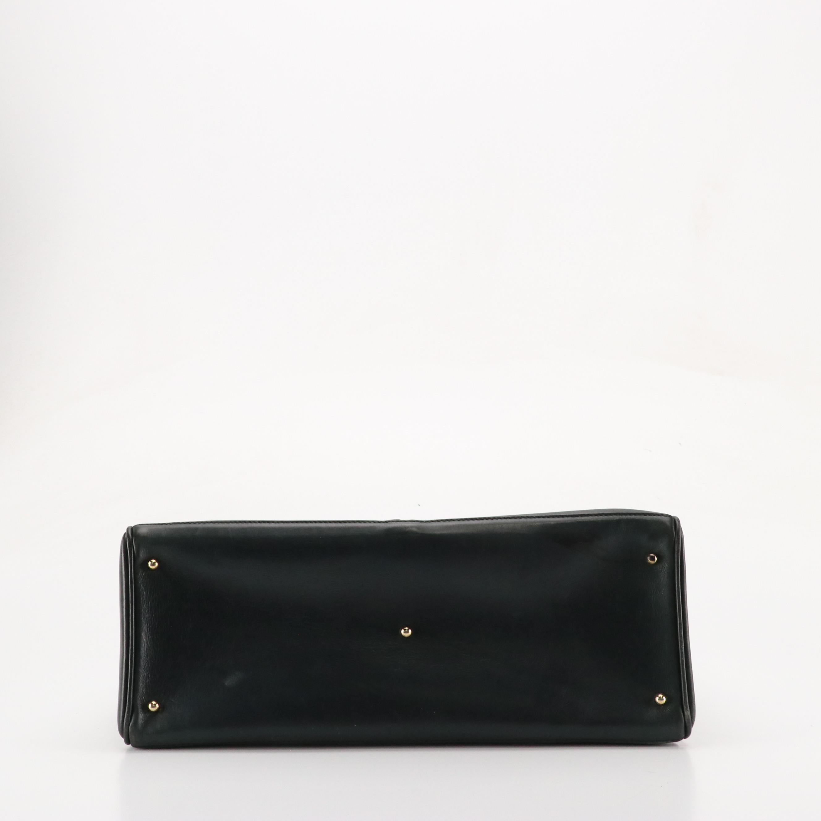 Gucci Large Diana Double Pocket Bamboo Handle Shoulder Bag in Leather