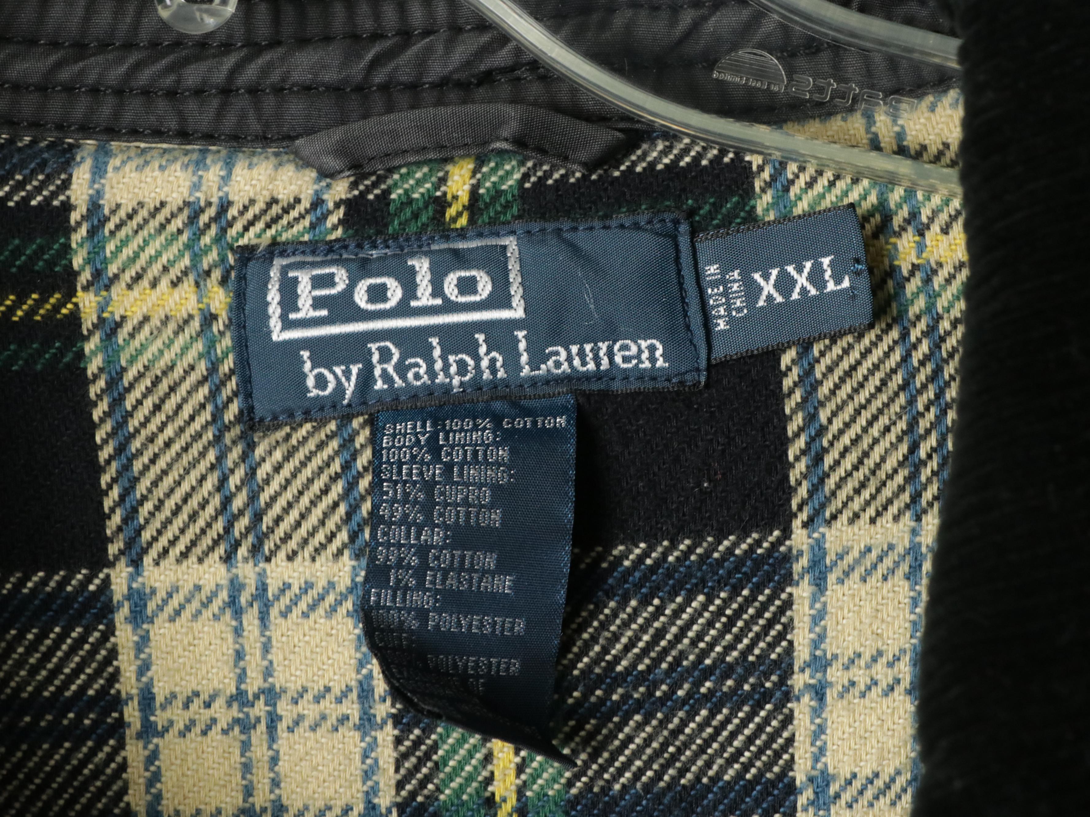 Men's Polo by Ralph Lauren Zip Jackets with Flannel Lining and Barn Coats