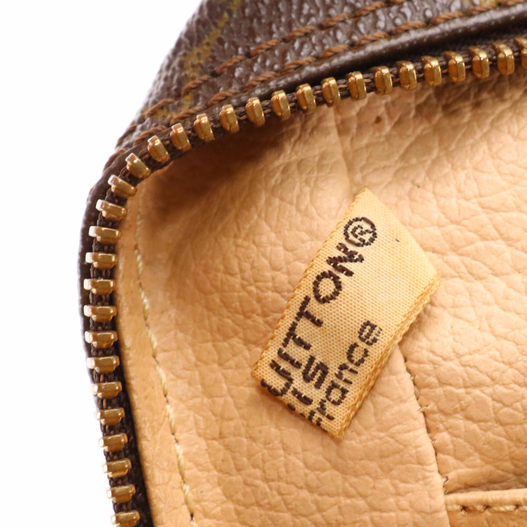 Louis Vuitton Trousse Toilette 28 Cosmetics Pouch in Monogram Coated Canvas