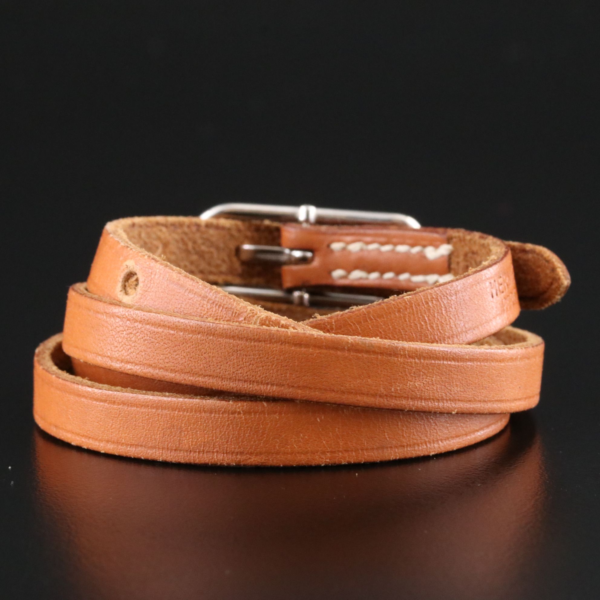 Hermès Leather Multi-Wrap Bracelet