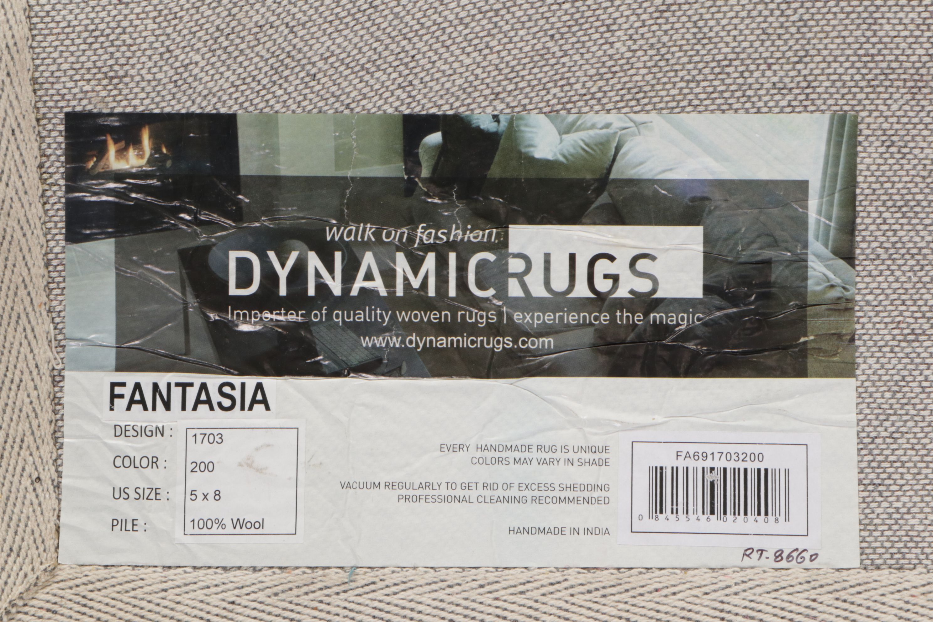 5' x 7'11 Hand-Tufted Dynamic Rugs "Fantasia" Area Rug