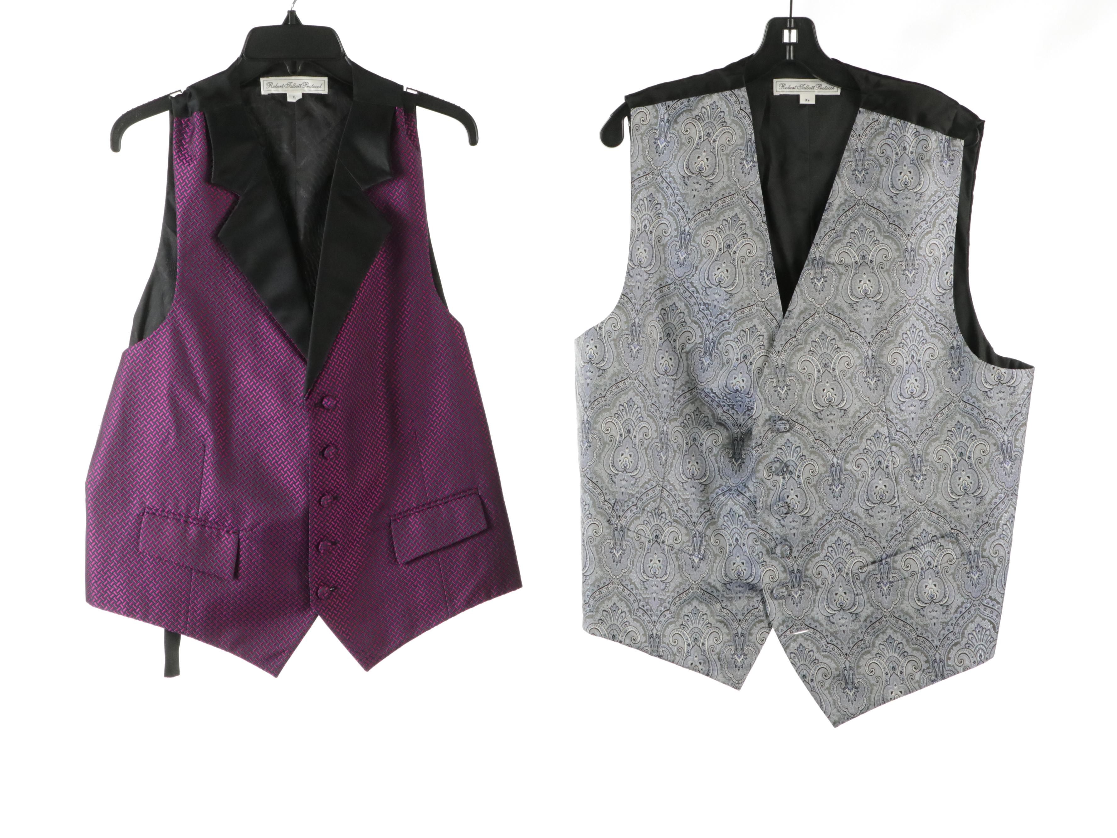 Men's Vintage Lands' End and Polo University Club Silk Blend Blazers With More