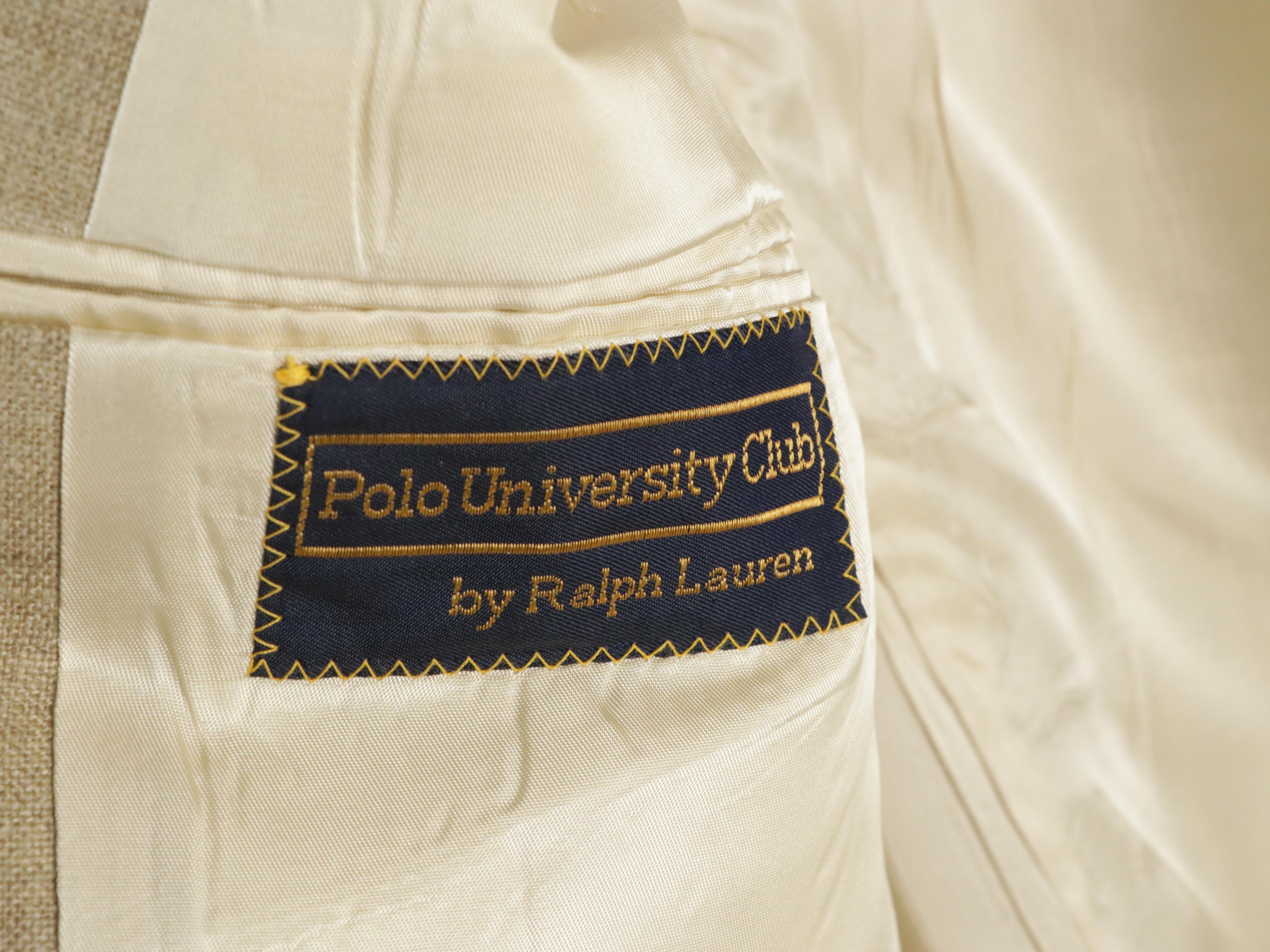 Men's Vintage Lands' End and Polo University Club Silk Blend Blazers With More