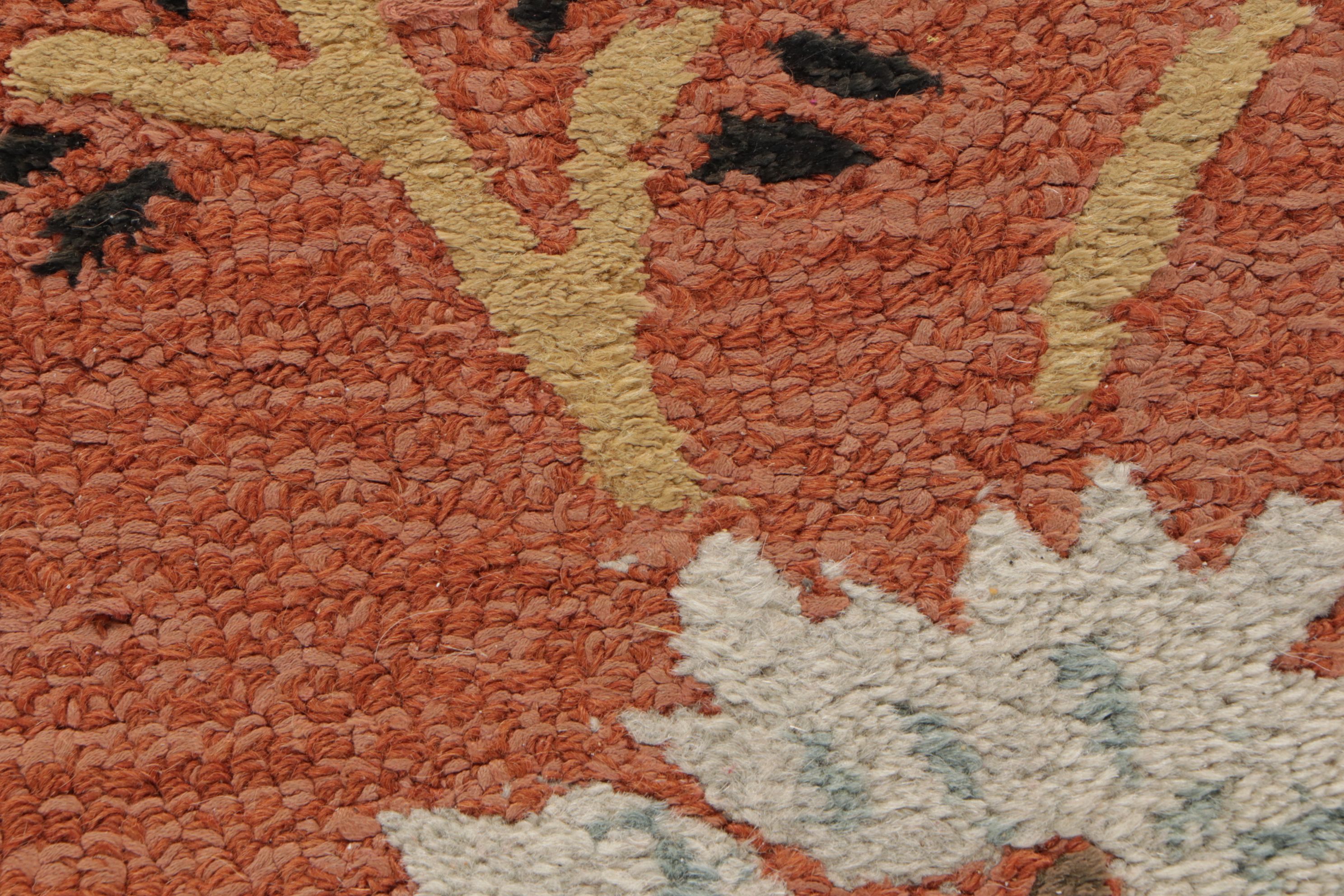 3'6 x 5'7 Hand-Tufted Indian Floral Area Rug