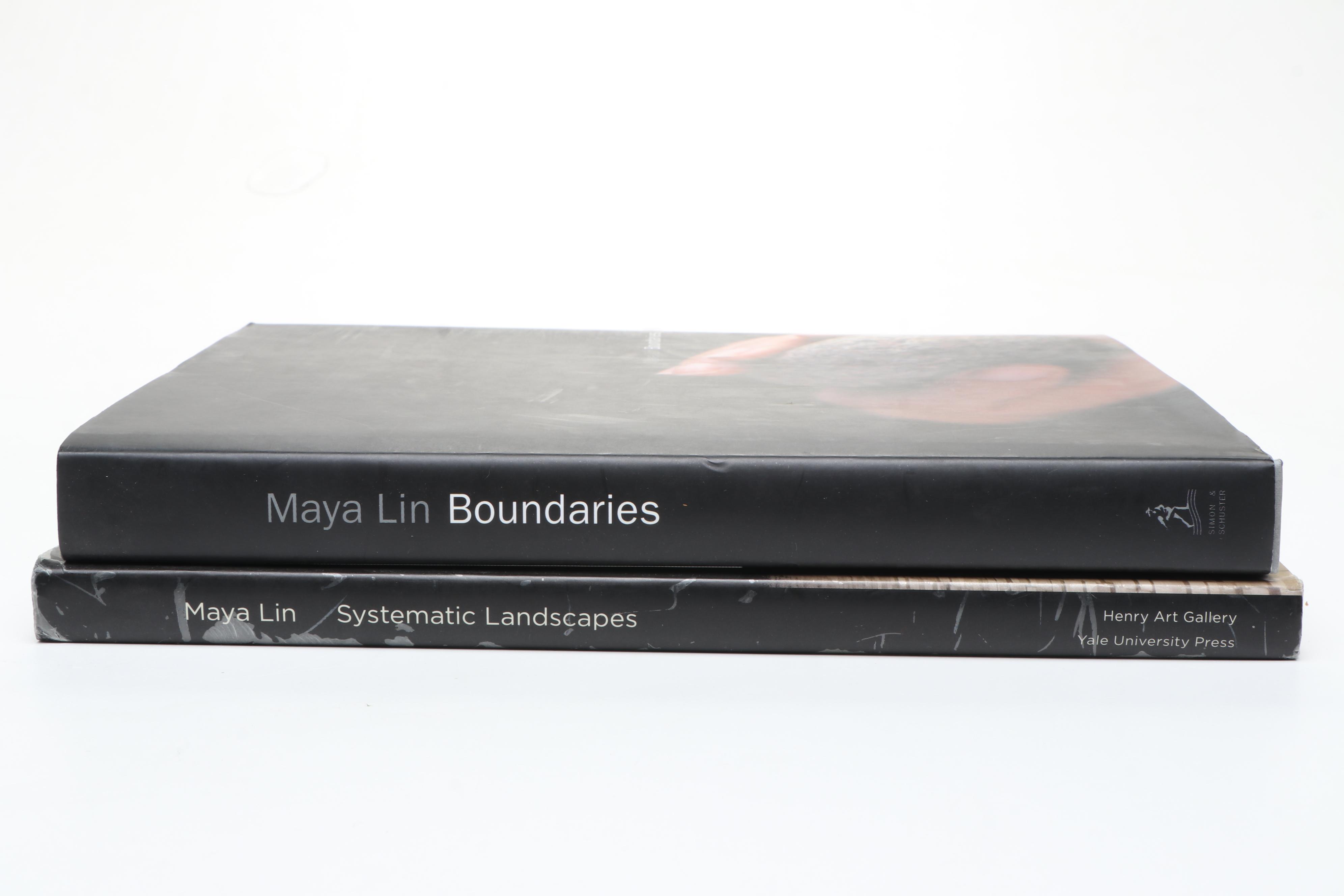"Boundaries" and "Systematic Landscapes" by Maya Lin