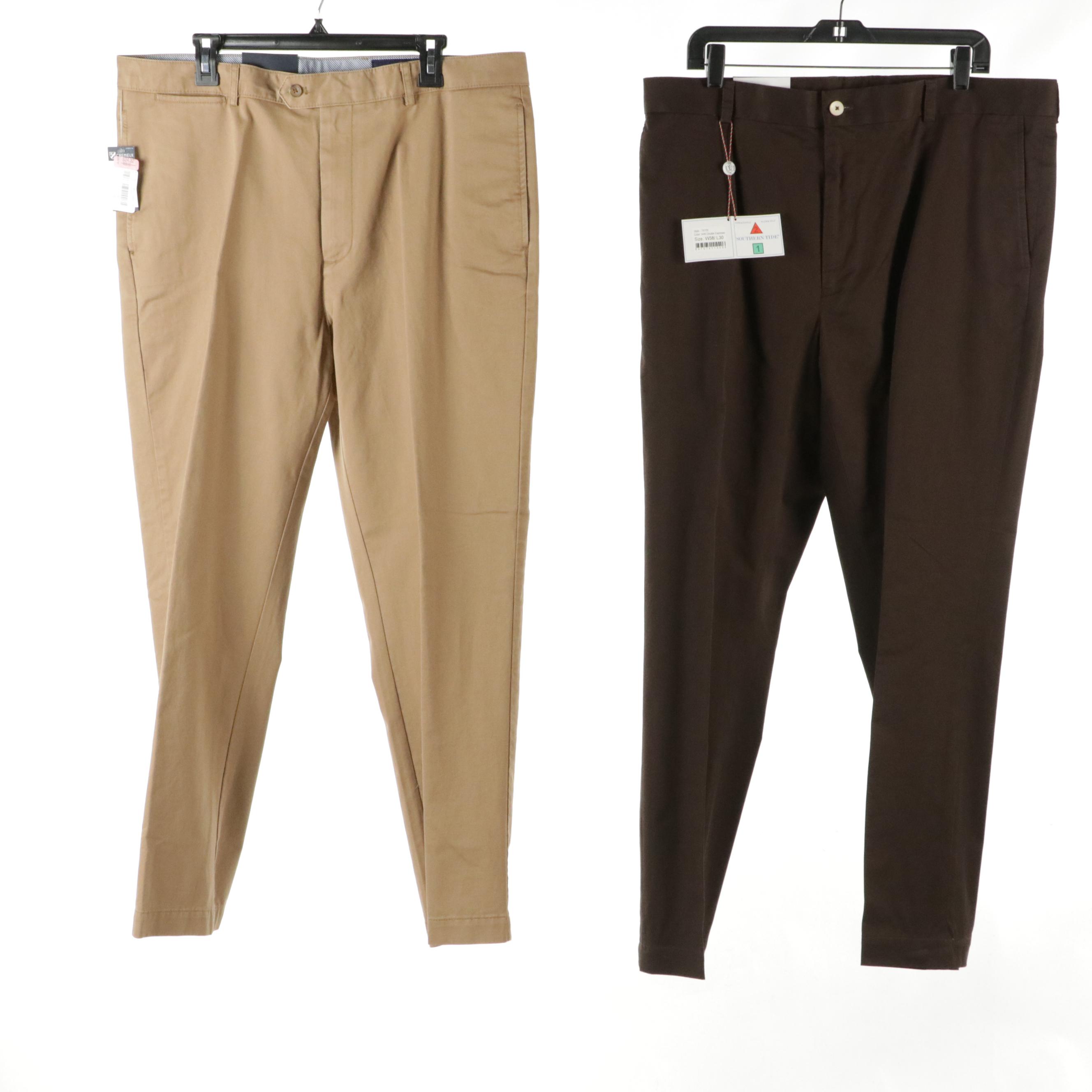 Men's Daniel Cremieux Trousers W/ Southern Tide, Polo Ralph Lauren & Other Pants