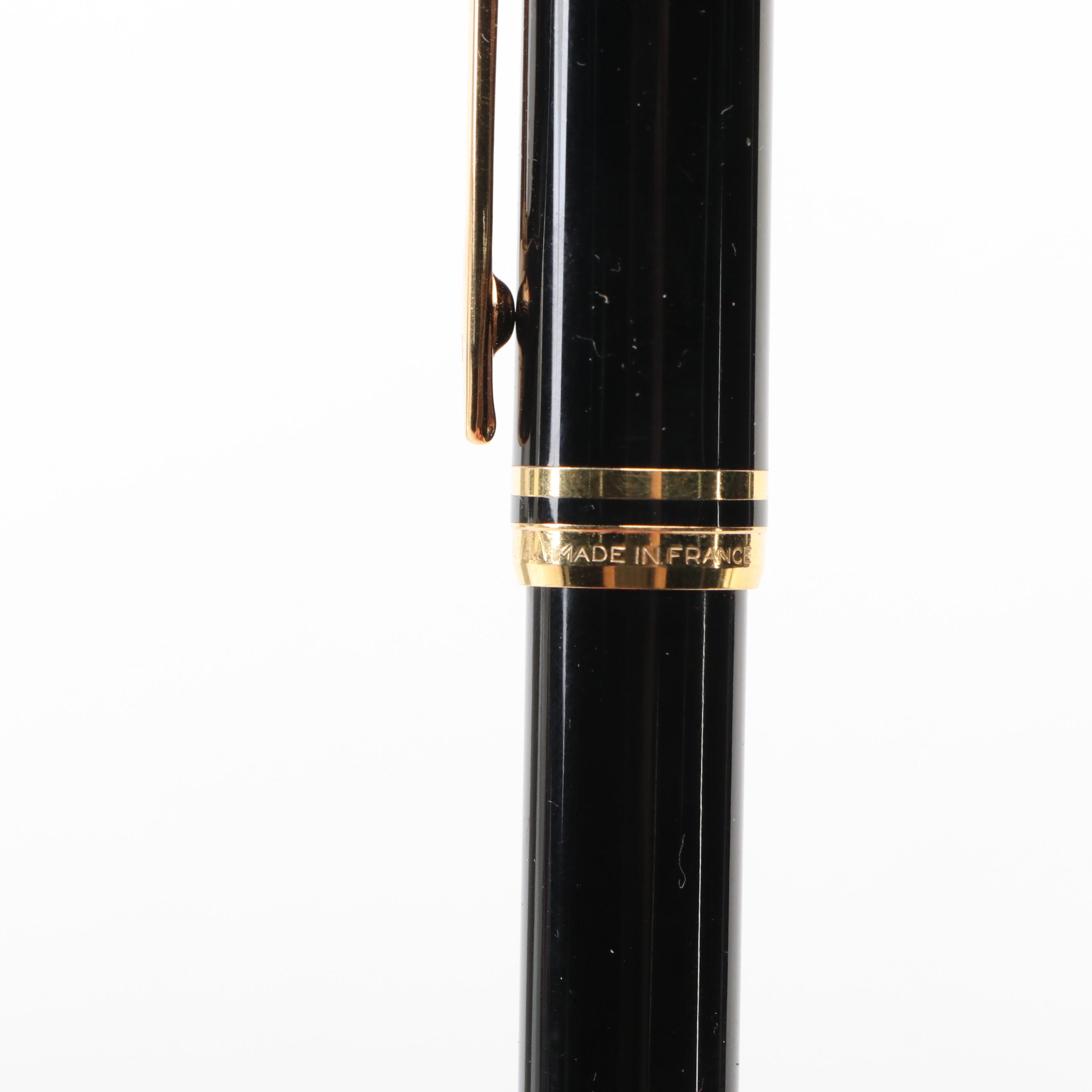 Waterman Black and Gilt Ballpoint Pen