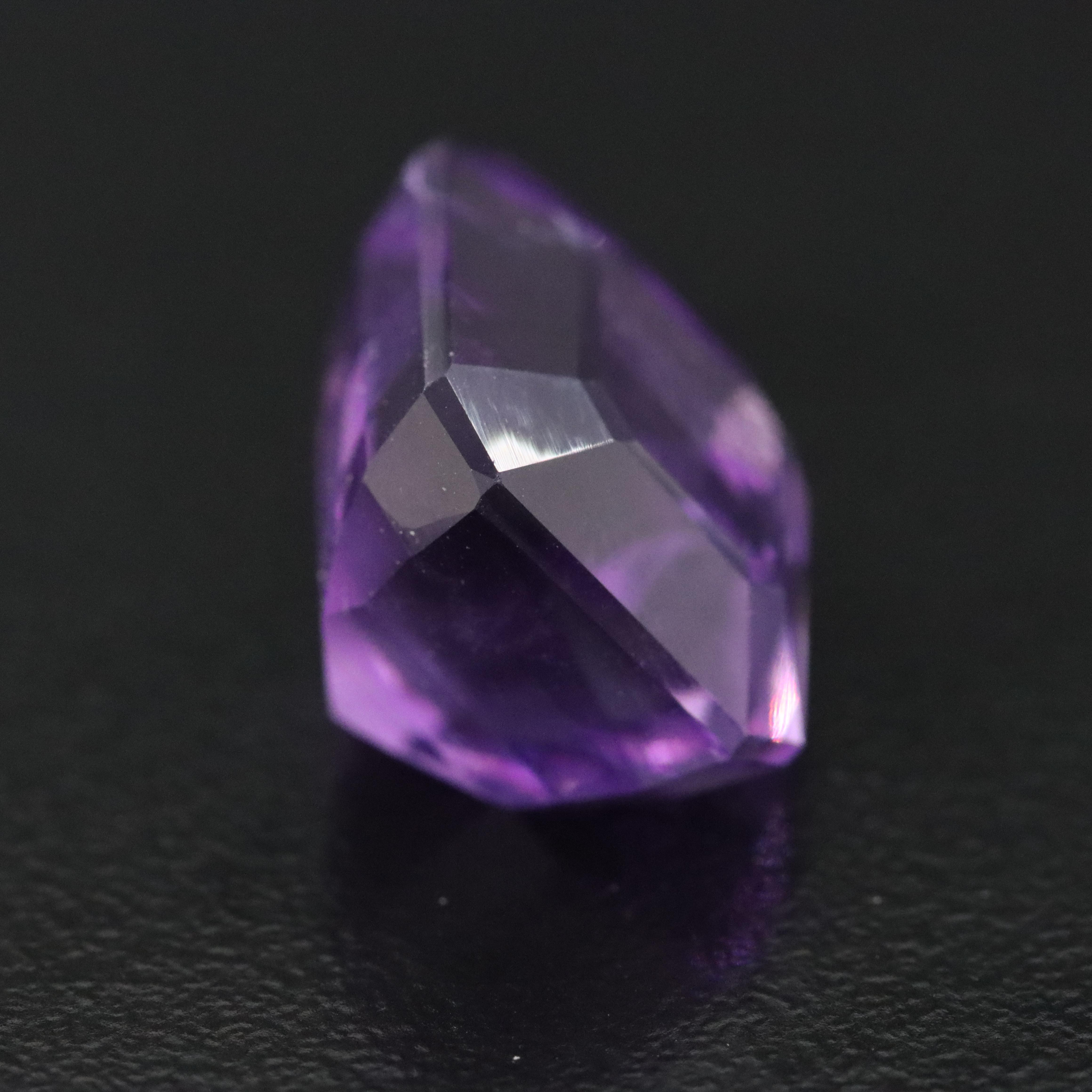 Loose 12.85 CT Amethyst