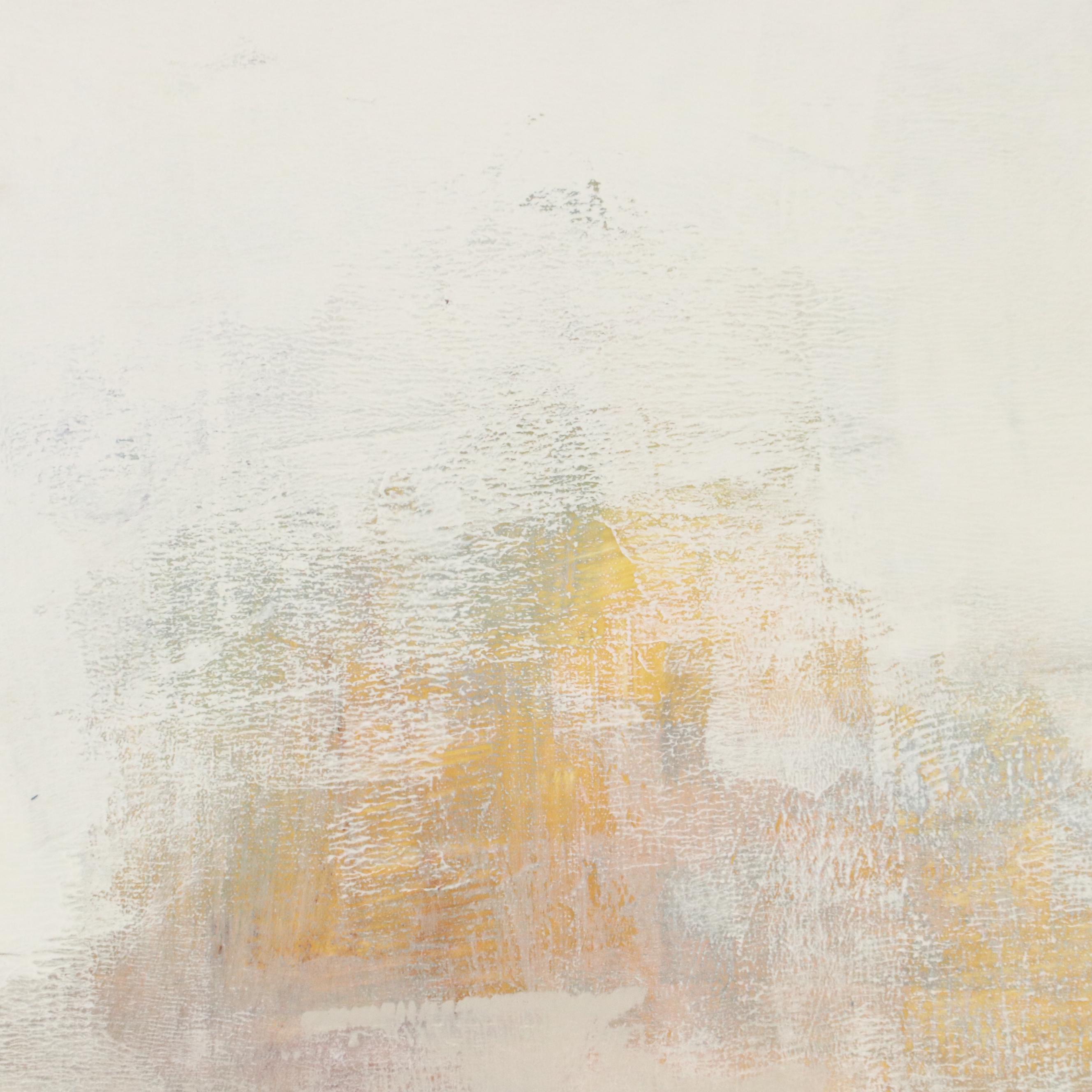 Ursula J. Brenner Abstract Mixed Media Painting, 21st Century