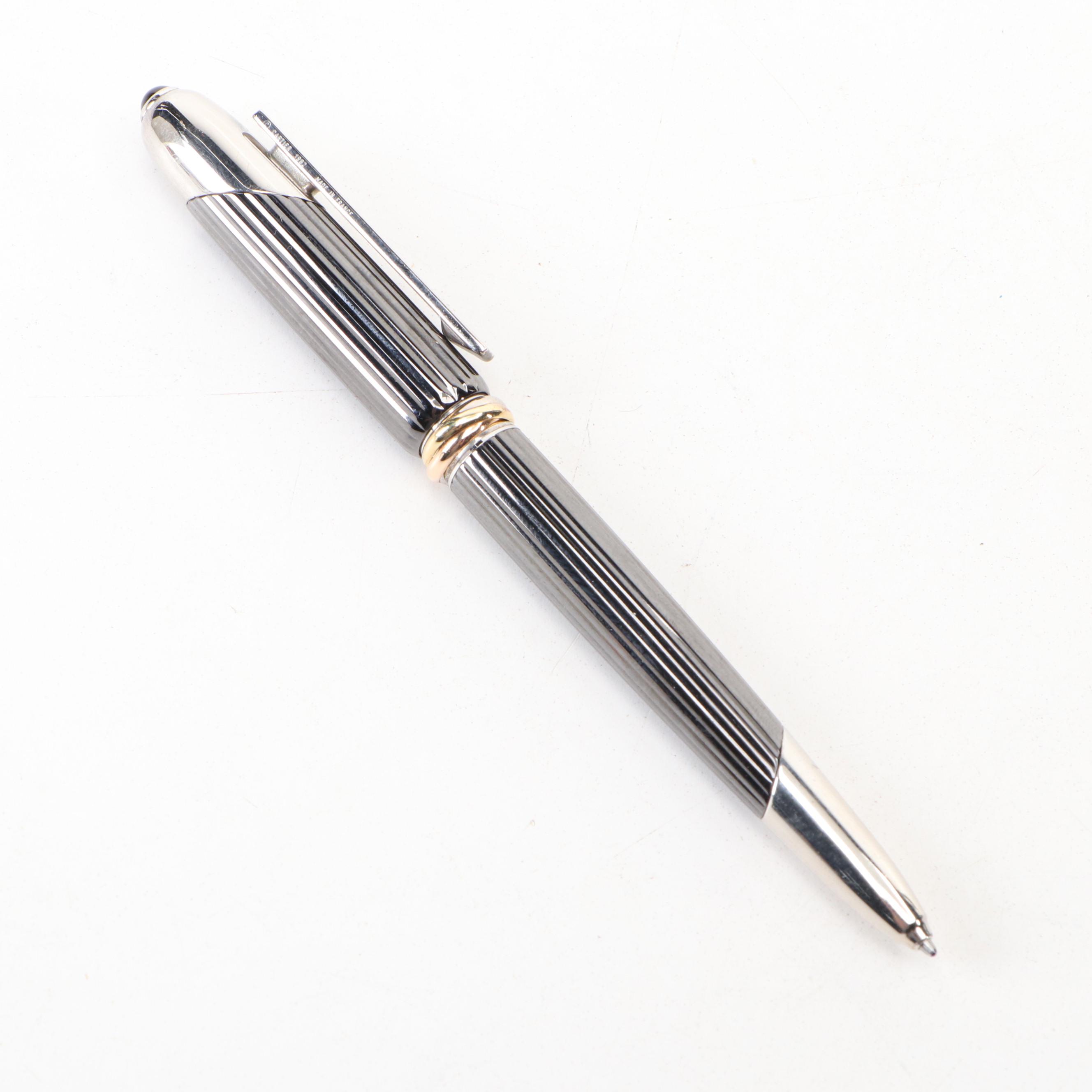 Cartier de Cougar Trinity Ring Ballpoint Pen, 1992