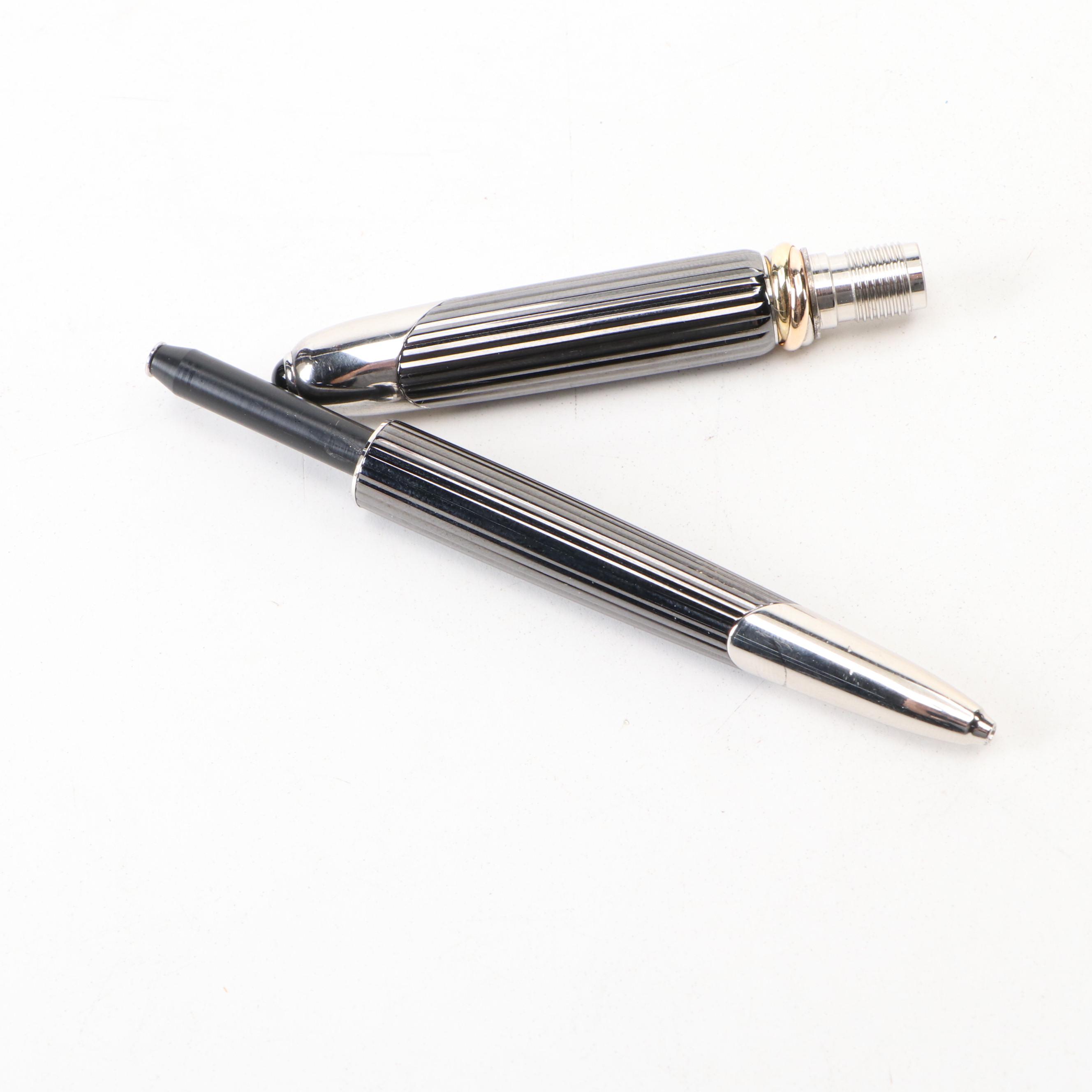 Cartier de Cougar Trinity Ring Ballpoint Pen, 1992