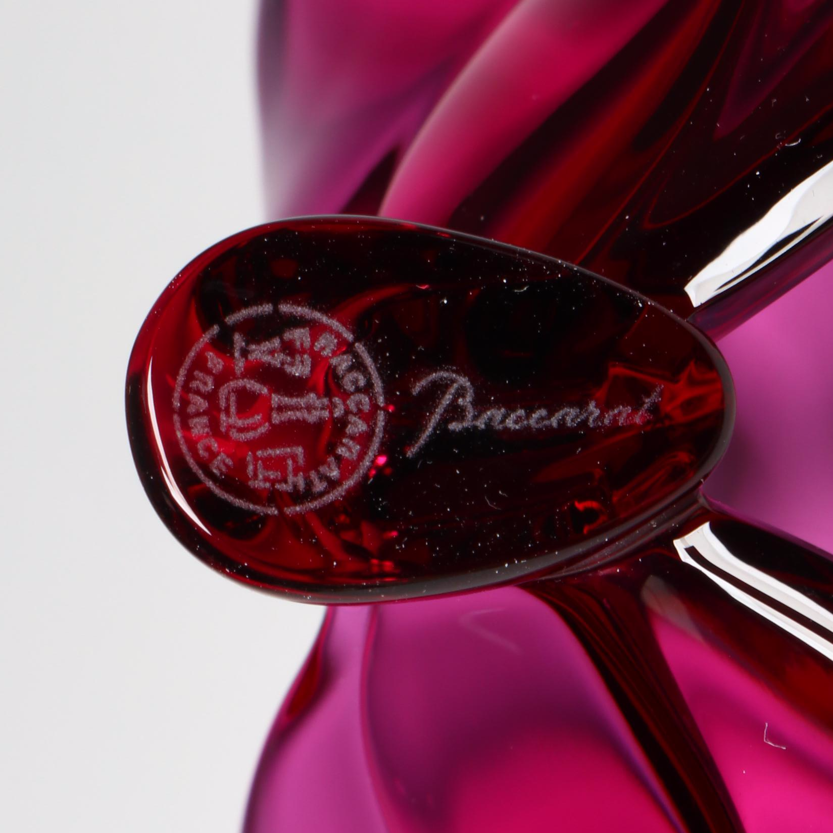 Baccarat "Lucky Butterfly" Crystal Figurine