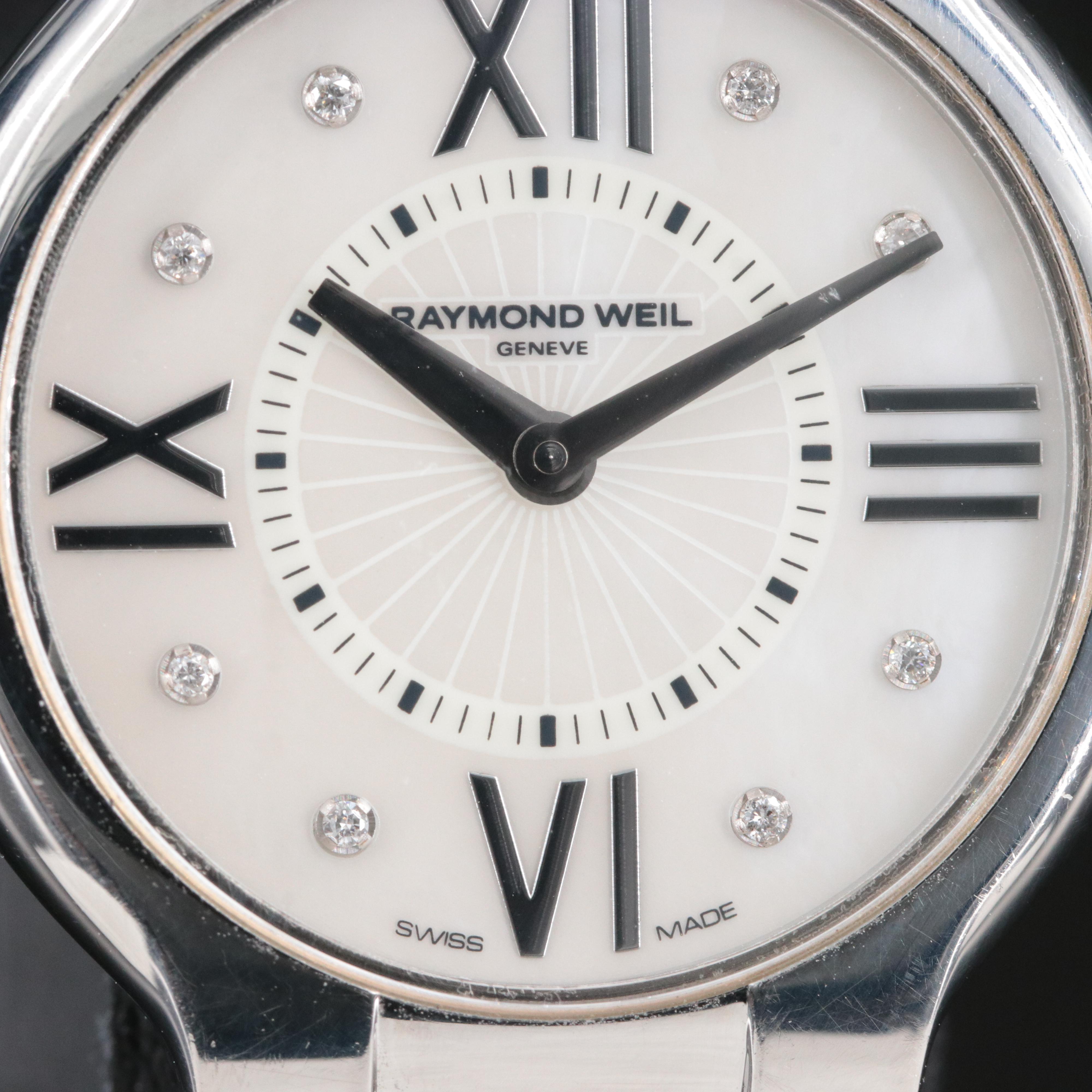 Raymond Weil Noemia Mother-of-Pearl Diamond Dial 5927 Watch