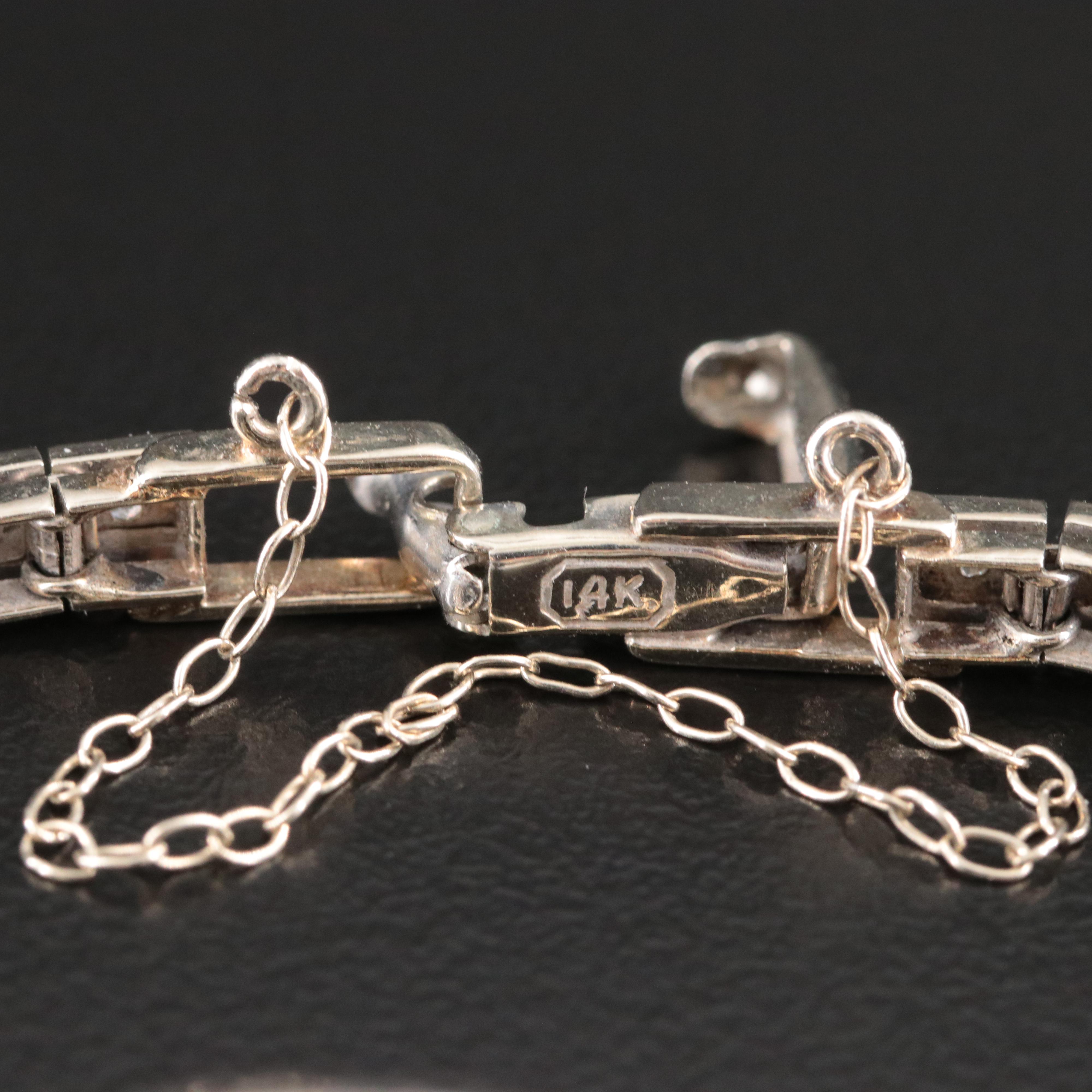 Platinum and 14K Hamilton 1.37 CTW Diamond Watch