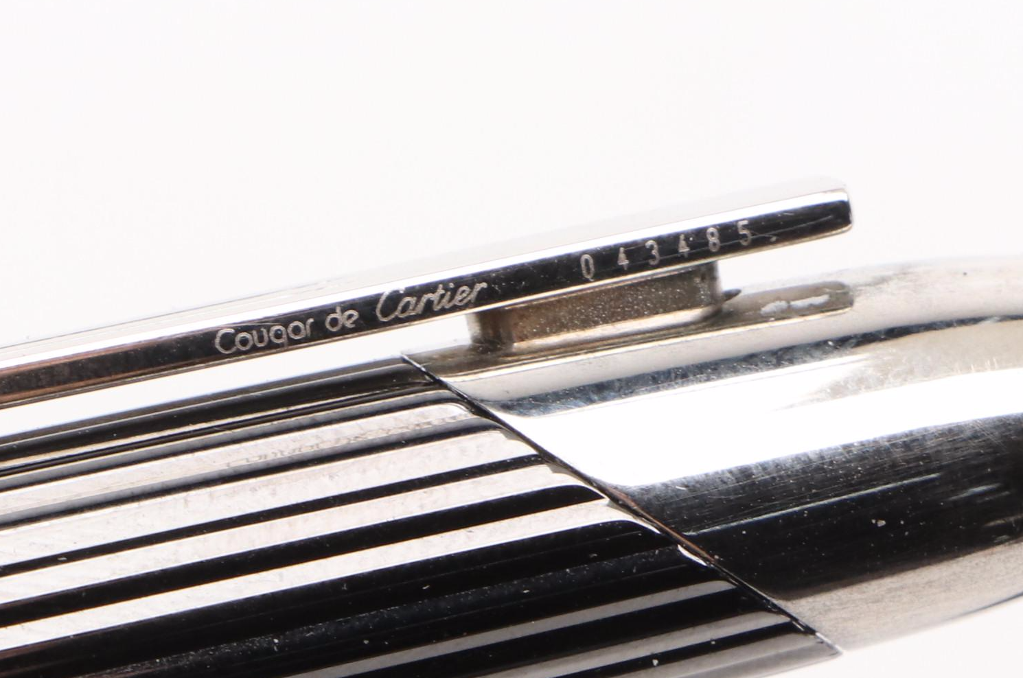Cartier de Cougar Trinity Ring Ballpoint Pen, 1992